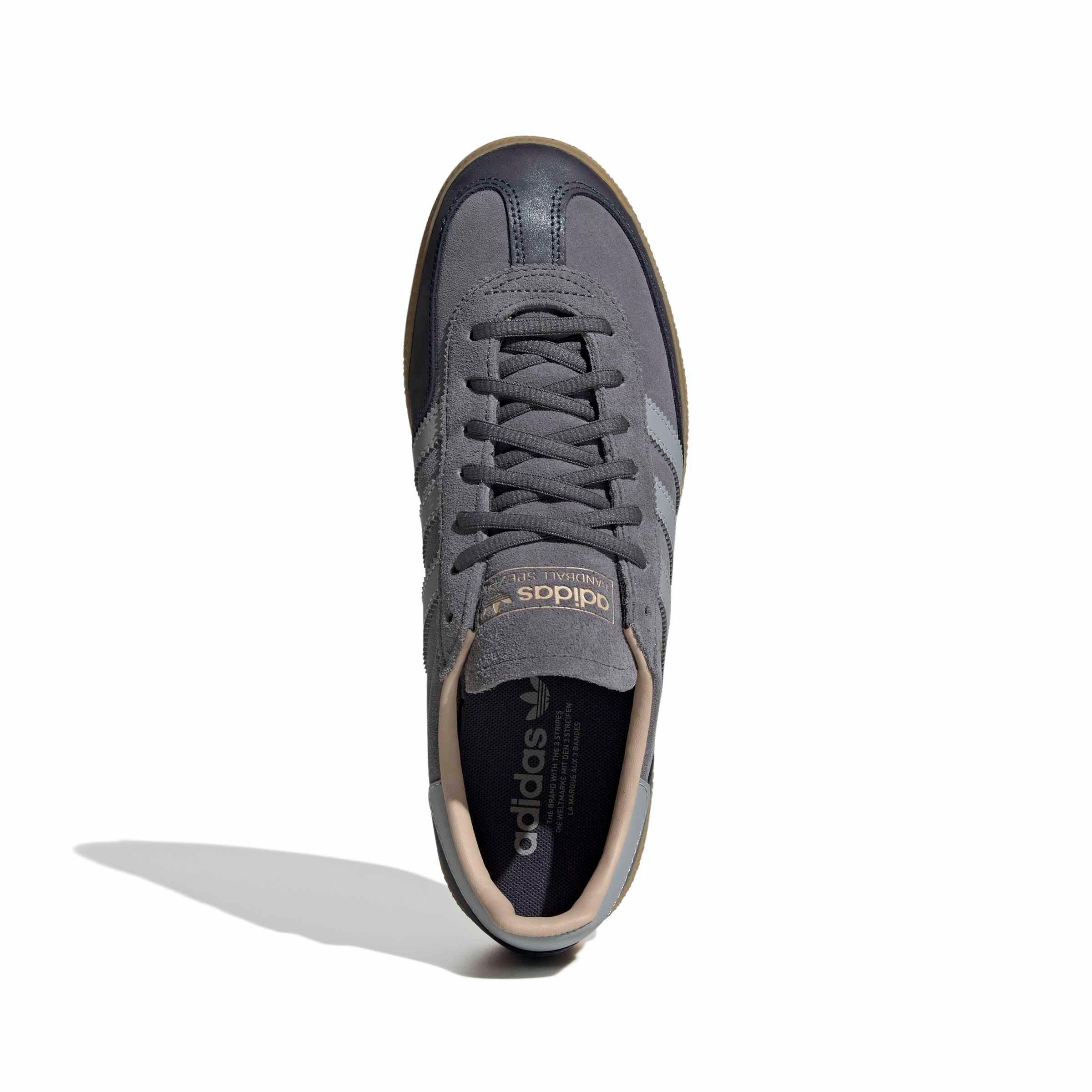 adidas Originals Handball Spezial "Onix/Halo Silver/Gum 4" Men's Shoe - ONIX/SILVER/GUM