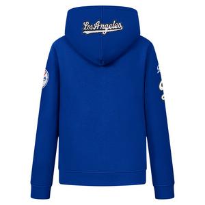 Pro Standard Big Boys' MLB Los Angeles Dodgers Classic Fleece Full-Zip Jacket -Blue