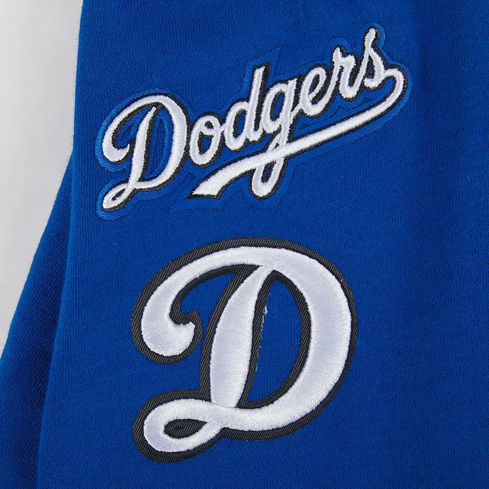 Pro Standard Big Boys' MLB Los Angeles Dodgers Classic Fleece Full-Zip Jacket - Blue - BLUE