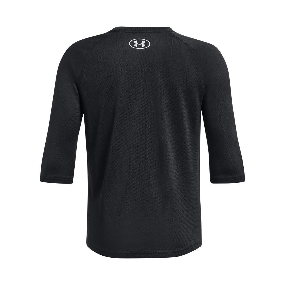 Under Armour Big Boys' Utility 2/3 Shirt - Grey/Black