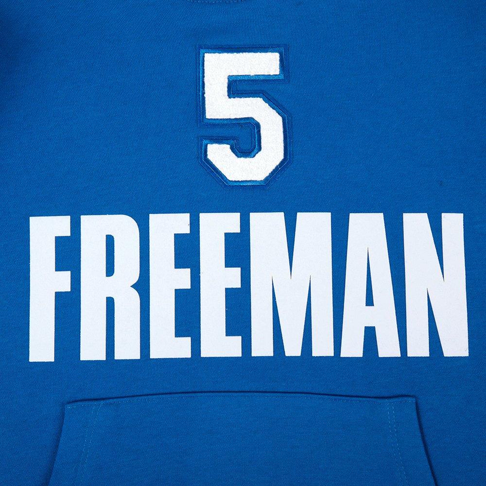 Pro Standard Big Boys' MLB LA Dodgers Freddie Freeman #5 Classic Player Name &amp; Number PO Hoodie - BLUE