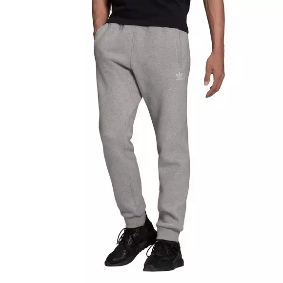 hoppe bilag Knoglemarv adidas Originals Men's Grey Adicolor Essentials Trefoil Pants