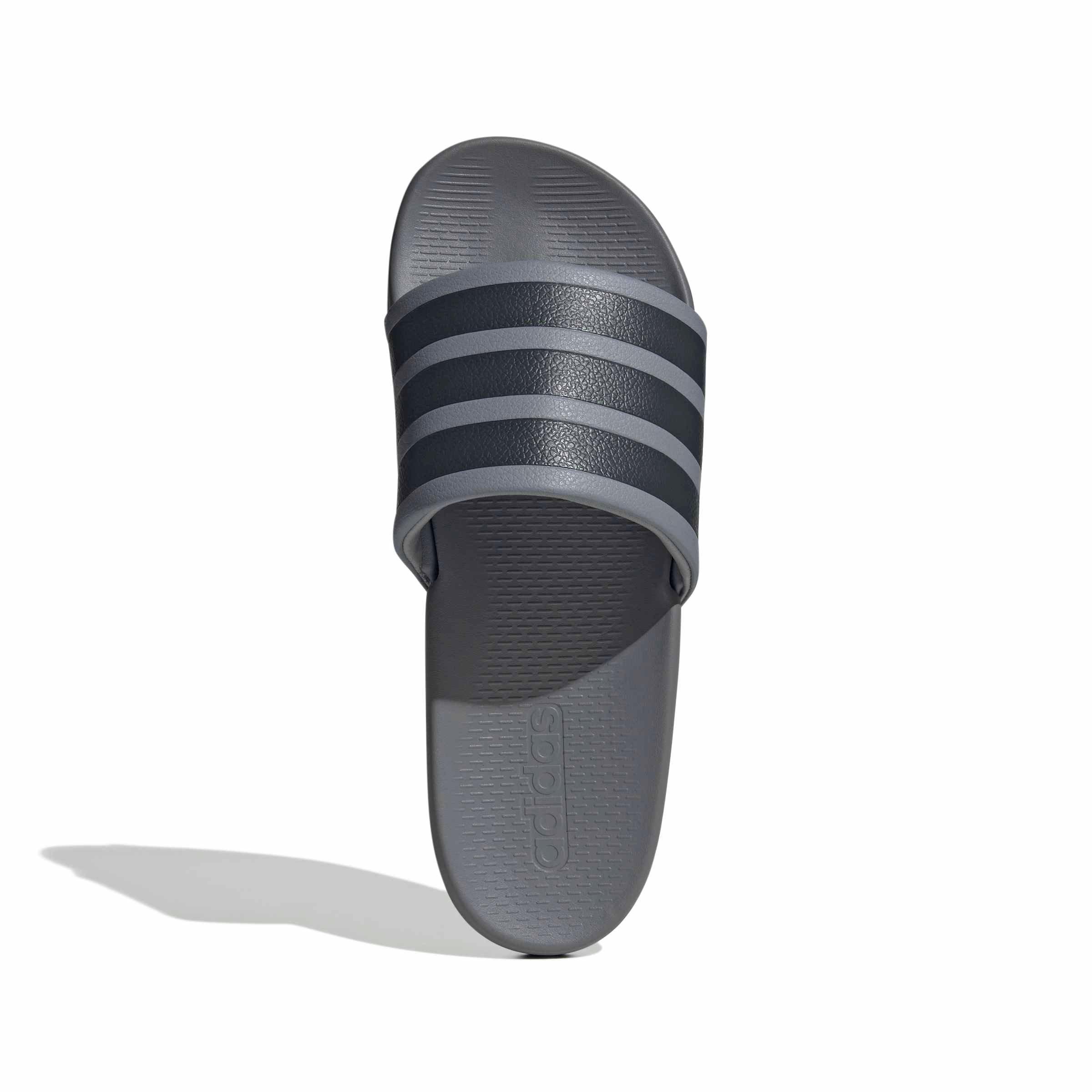 adidas Adilette Comfort 2.0 "Grey/Carbon/Grey Three" Men's Slide - GREY/CARBON/GREY