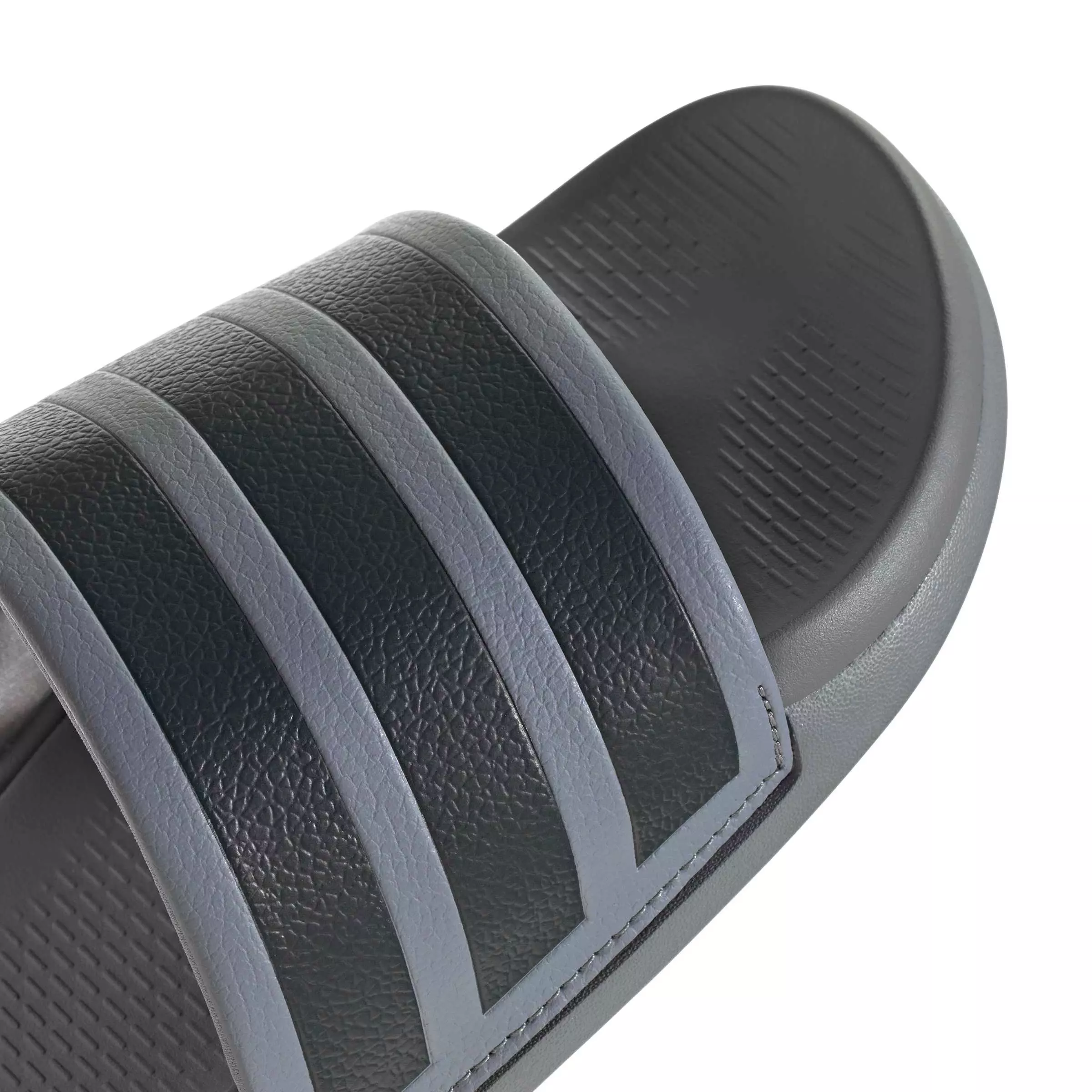 adidas Adilette Comfort 2.0 "Grey/Carbon/Grey Three" Men's Slide - GREY/CARBON/GREY