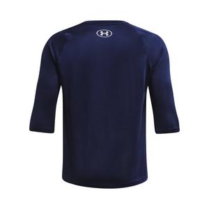 Under Armour Big Boys' Utility 2/3 Shirt - Grey/Navy