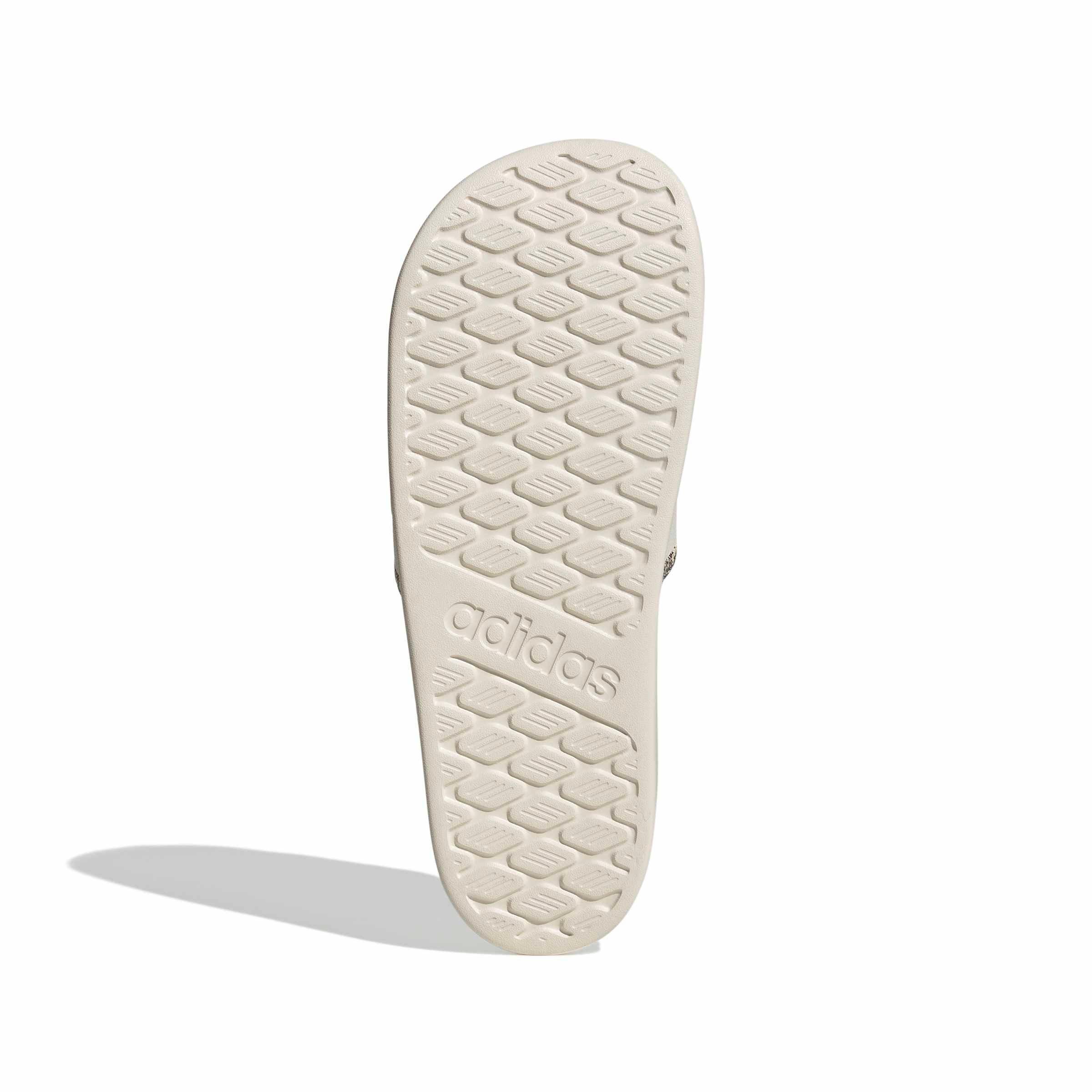 adidas Adilette Comfort 2.0 "Chalk White/Chalk White/Chalk White" Men's Slide - WHITE/WHITE/WHITE