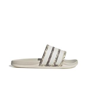 adidas Adilette Comfort 2.0 "Chalk White/Chalk White/Chalk White" Men's Slide - WHITE/WHITE/WHITE