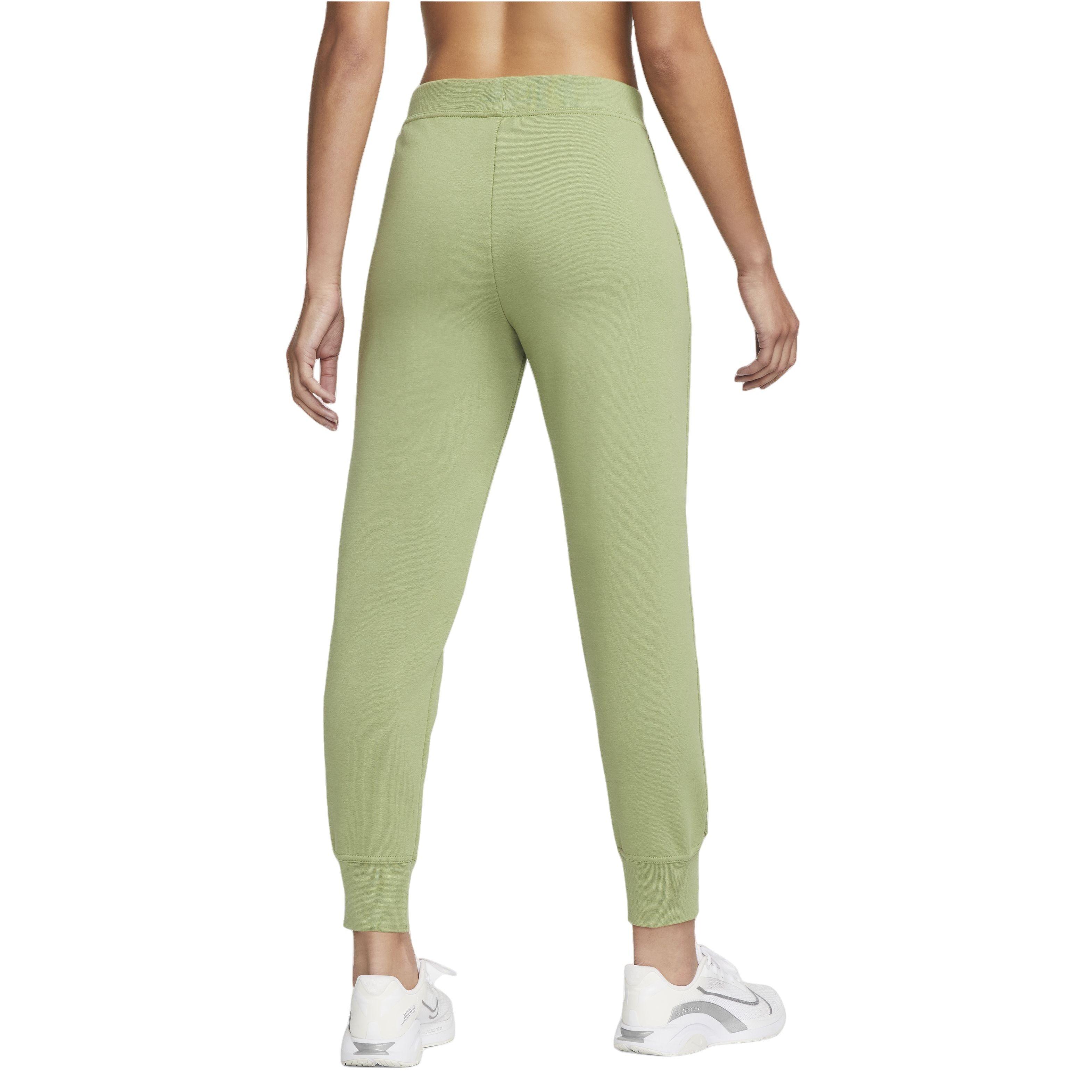 Nike Women's Dri-FIT Get Fit Training Pants - ALLIGATOR GREEN Thumbnail View 2