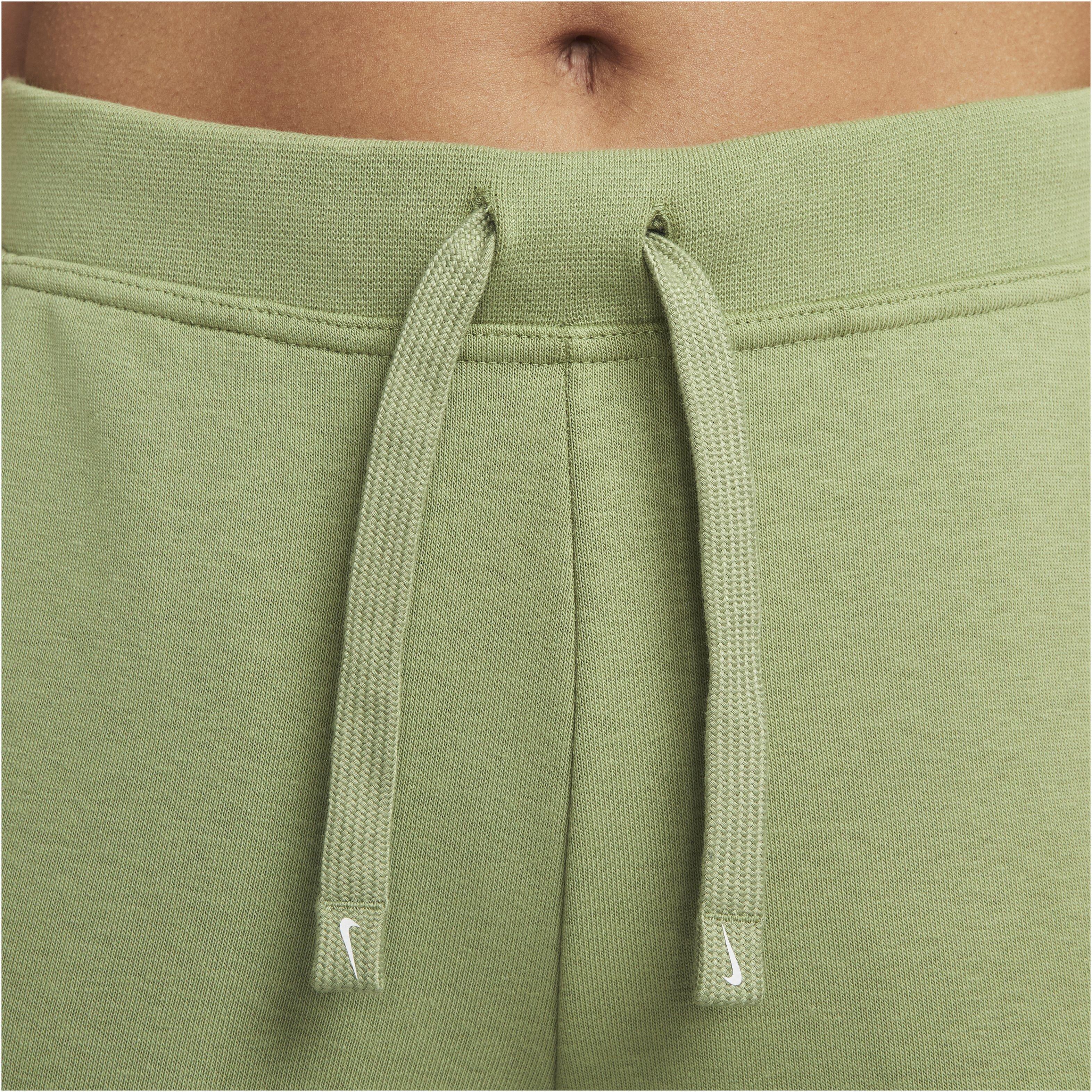 Nike Women's Dri-FIT Get Fit Training Pants - ALLIGATOR GREEN Thumbnail View 3