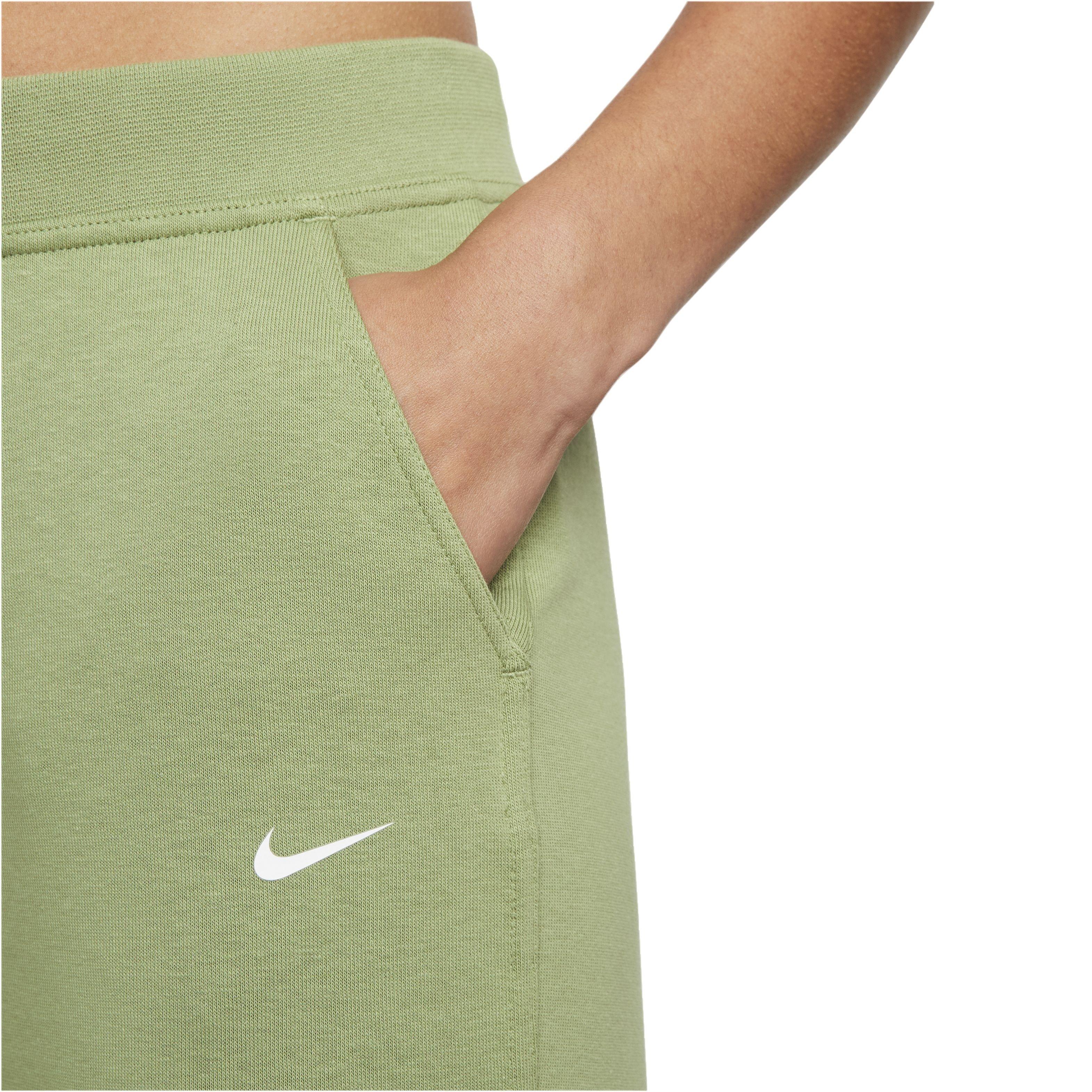 Nike Women's Dri-FIT Get Fit Training Pants - ALLIGATOR GREEN Thumbnail View 4