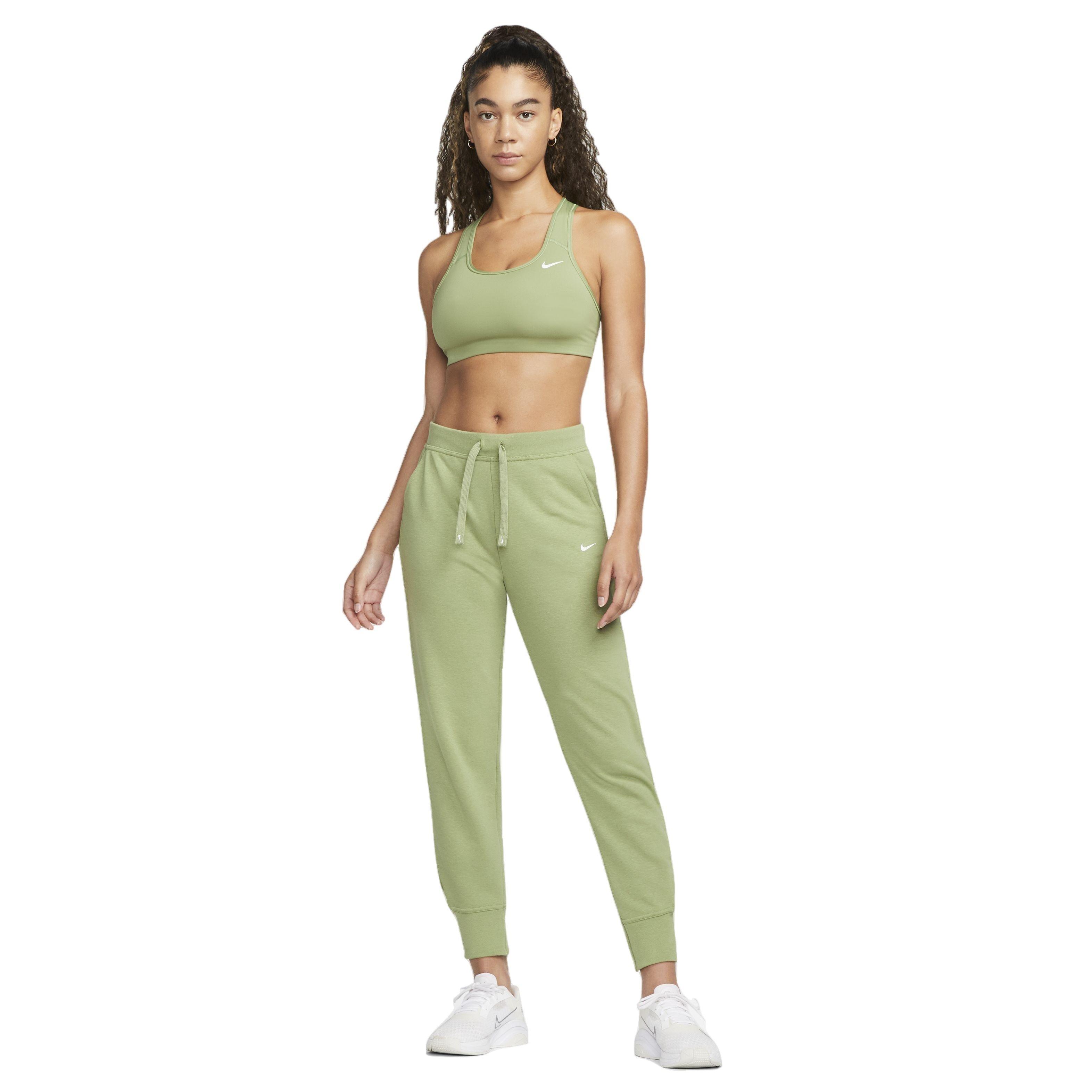 Nike Women's Dri-FIT Get Fit Training Pants - ALLIGATOR GREEN Thumbnail View 5