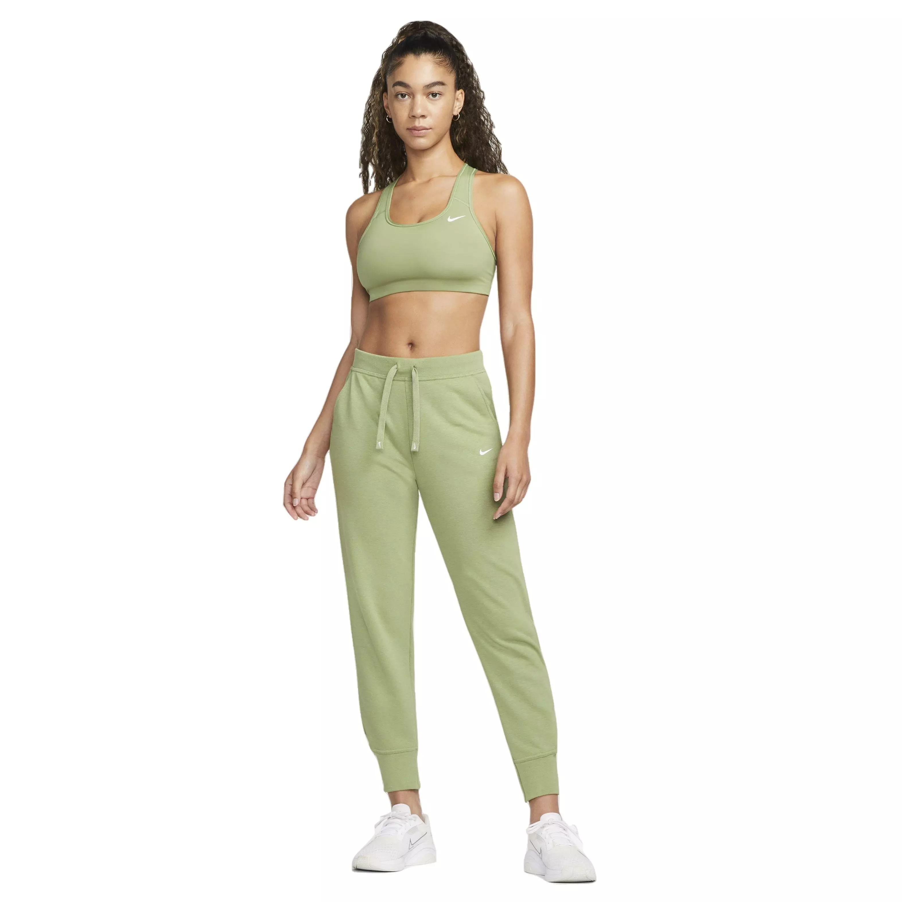 Nike Women's Dri-FIT Get Fit Training Pants - ALLIGATOR GREEN