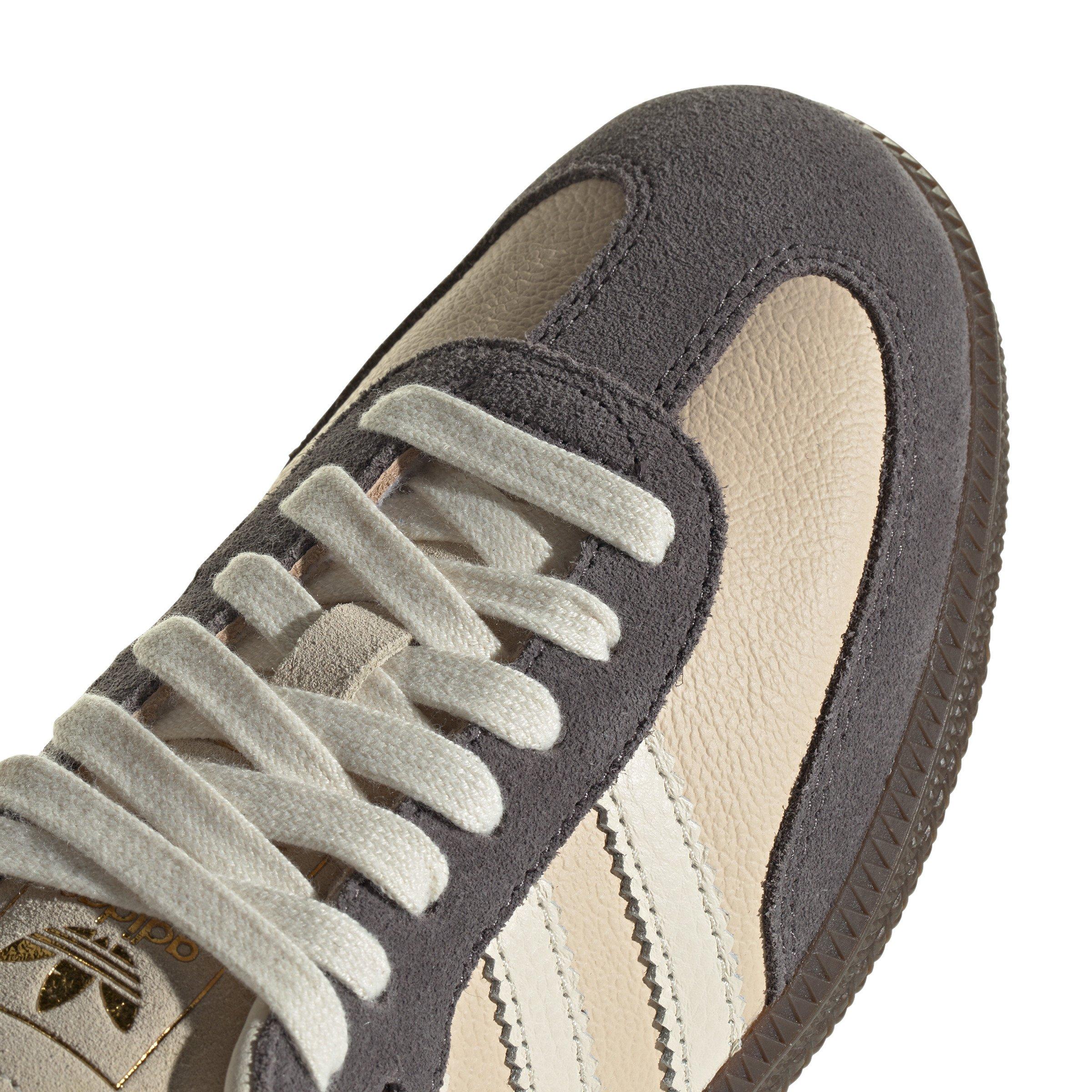 adidas Originals Samba OG "Crystal Sand/Cream White/Charcoal" Women's Shoe - SAND/CREAM/CHARCOAL Thumbnail View 7
