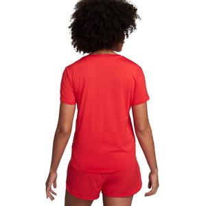 Nike Women's One Classic Dri-FIT Short-Sleeve Top - Red