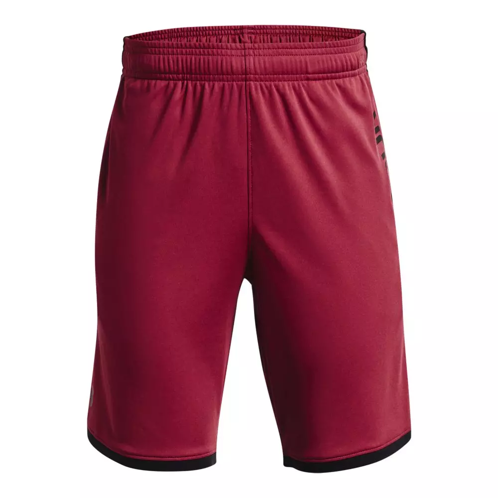 Under Armour Big Boys' Stunt 3.0 Shorts-Rose/Black - BLACK/GREY