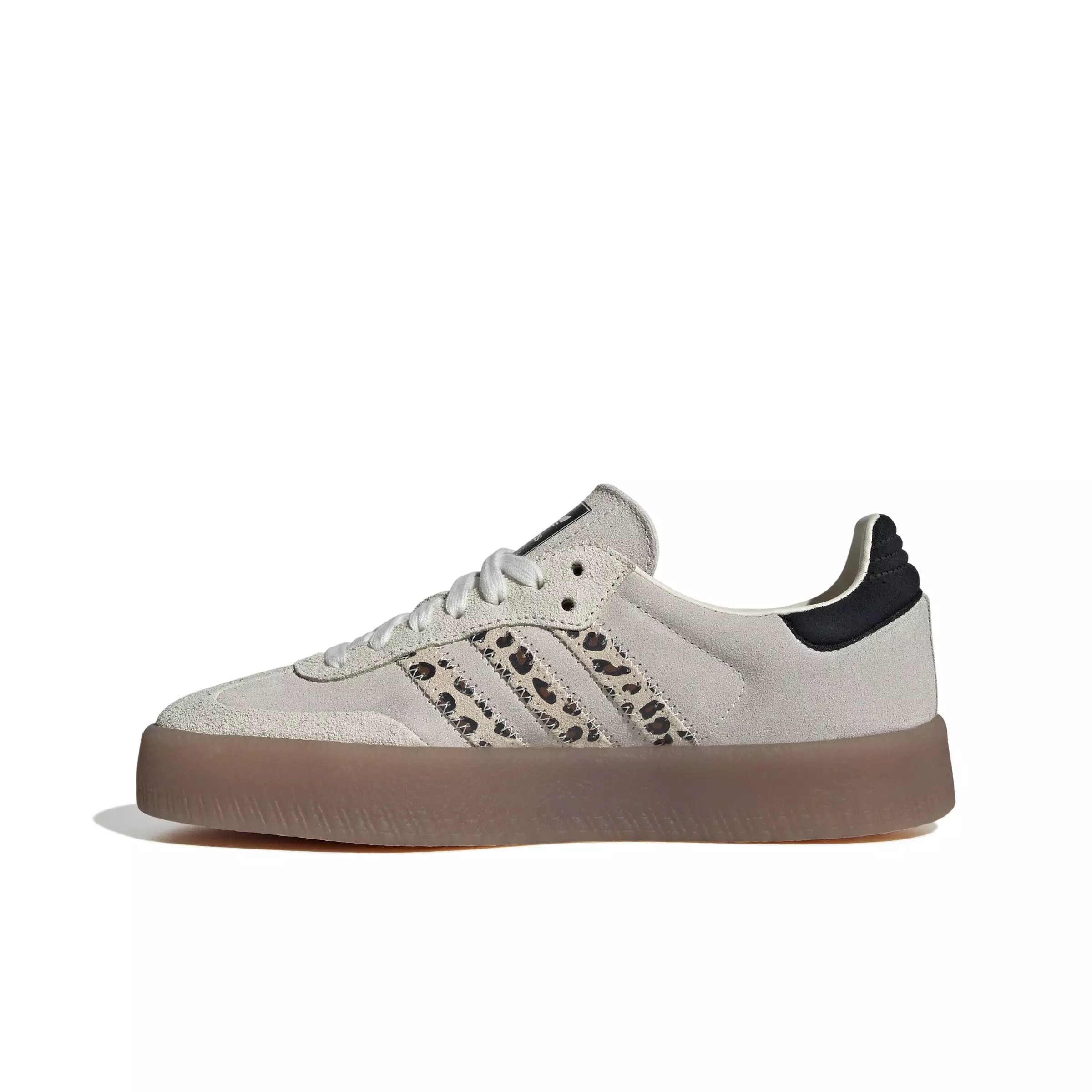 adidas Originals Samba "Leopard Print" Women's Shoe - OFF WHITE/CREAM/BLACK