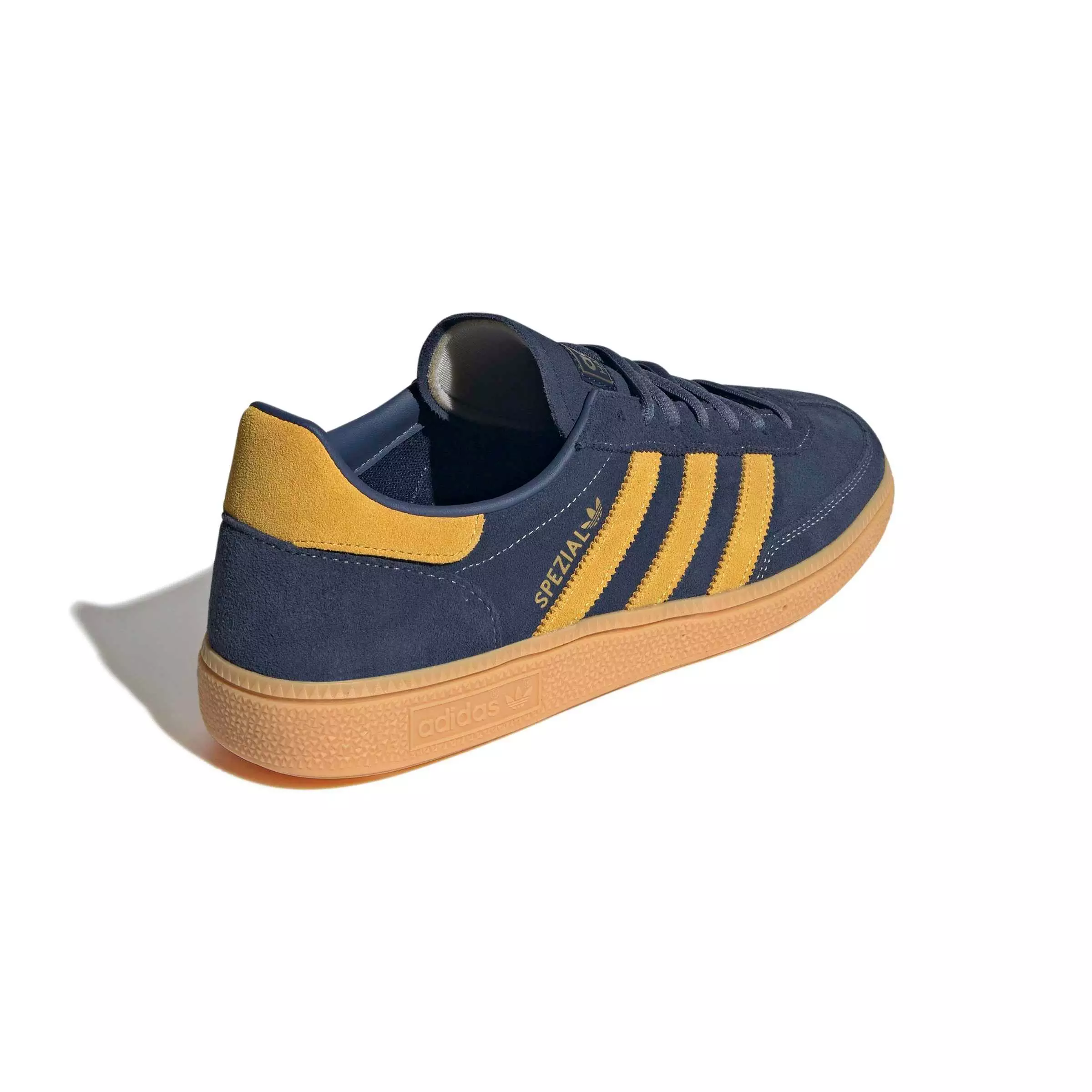 adidas Originals Handball Spezial "Night Indigo/Bold Gold/Gum 1" Men's Shoe - INDIGGO/GOLD/GUM