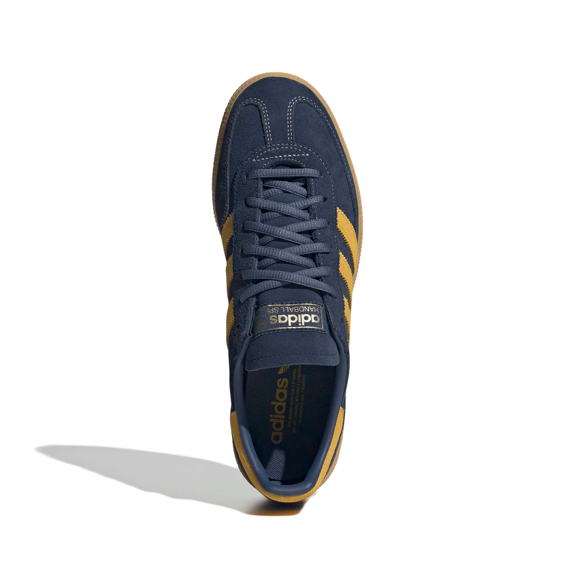 adidas Originals Handball Spezial "Night Indigo/Bold Gold/Gum 1" Men's Shoe - INDIGGO/GOLD/GUM