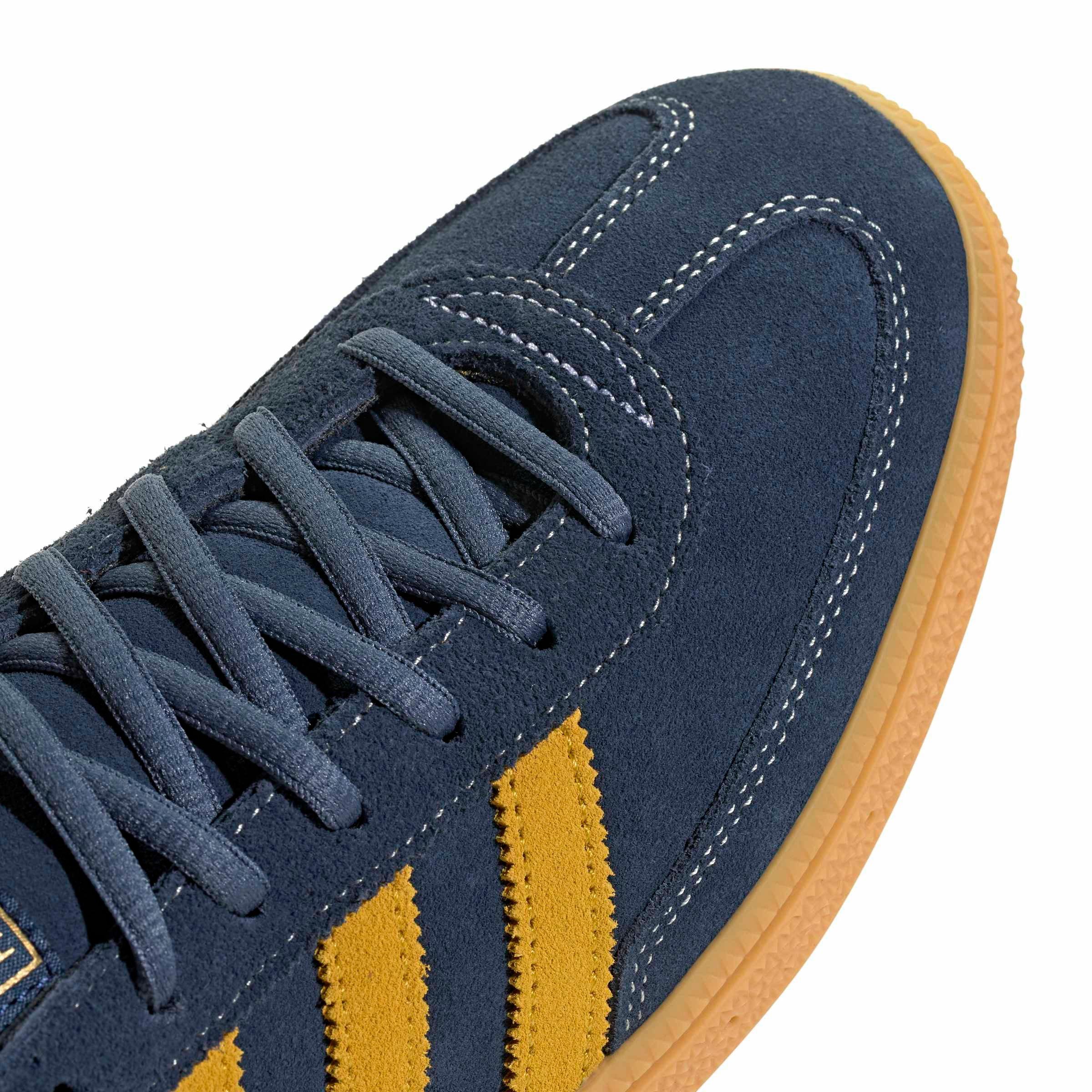 adidas Originals Handball Spezial "Night Indigo/Bold Gold/Gum 1" Men's Shoe - INDIGGO/GOLD/GUM