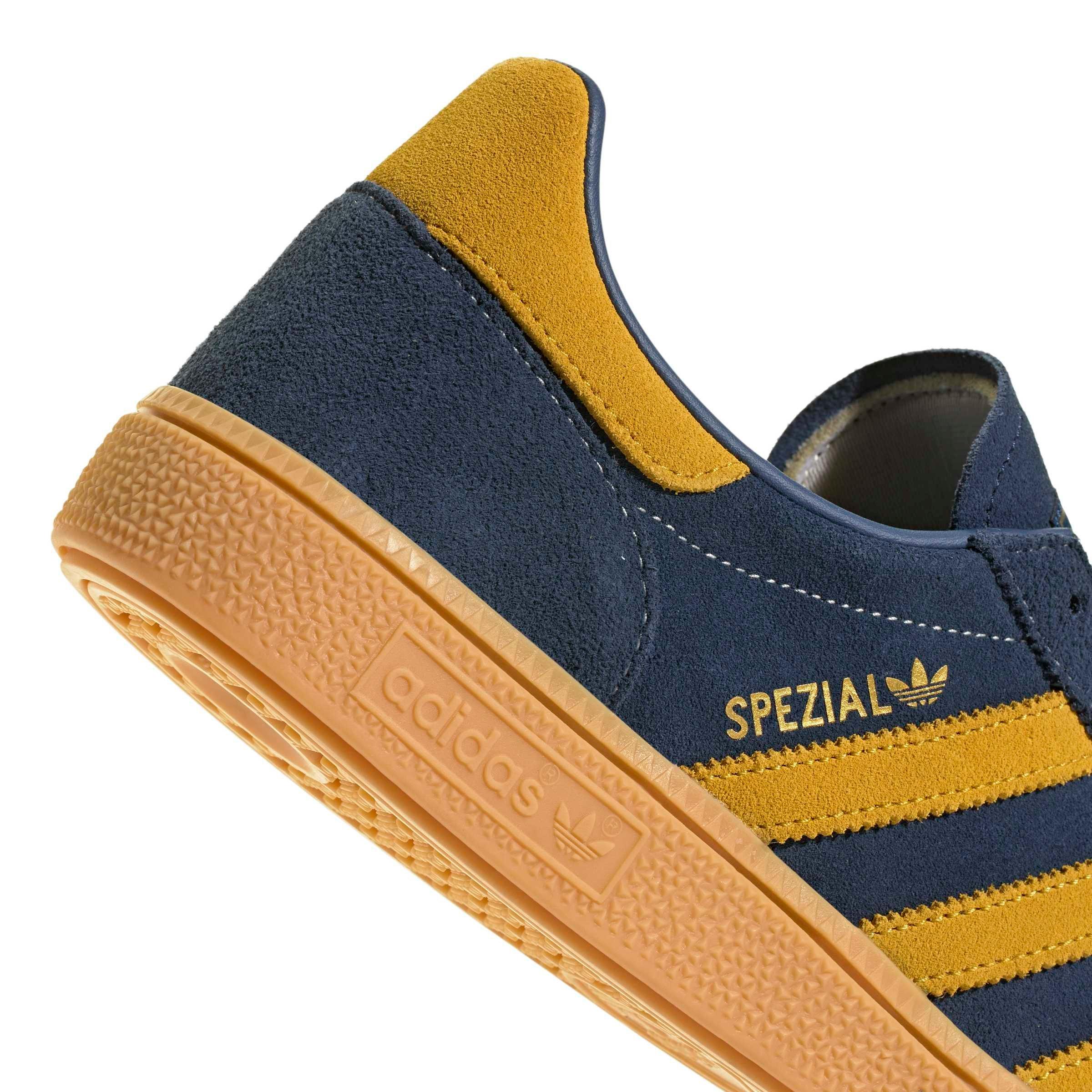 adidas Originals Handball Spezial "Night Indigo/Bold Gold/Gum 1" Men's Shoe - INDIGGO/GOLD/GUM