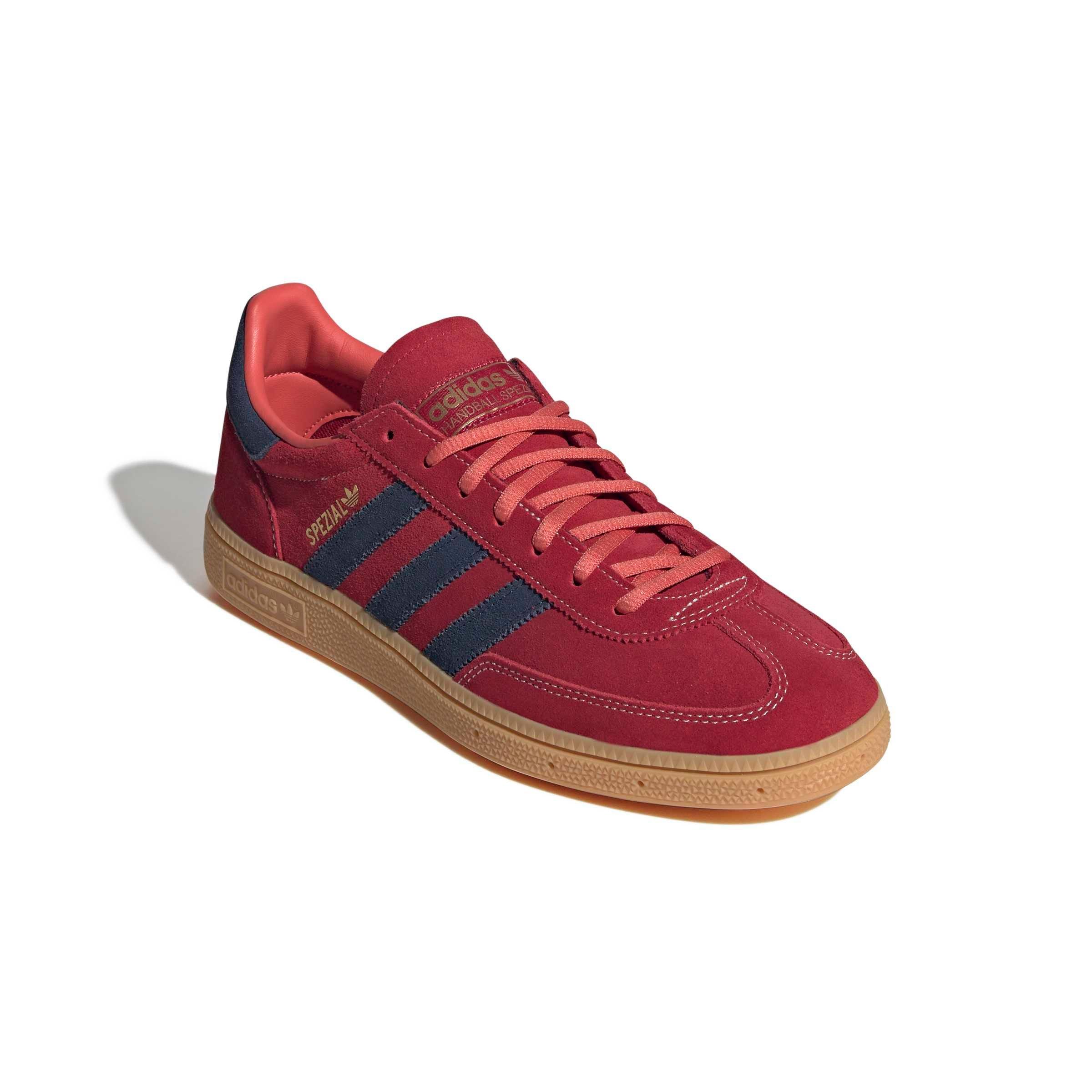 adidas Originals Handball Spezial "Team Victory Red/Night Indigo/Gum 1" Men's Shoe - RED/INDIGO/GUM