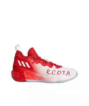Adidas x Dame 7 EXTPLY Basketball Shoes Red Louisville Cardinals PE Men  Size 7.5
