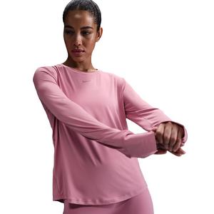 Nike Women's One Classic Dri-FIT Long-Sleeve Top - Pink
