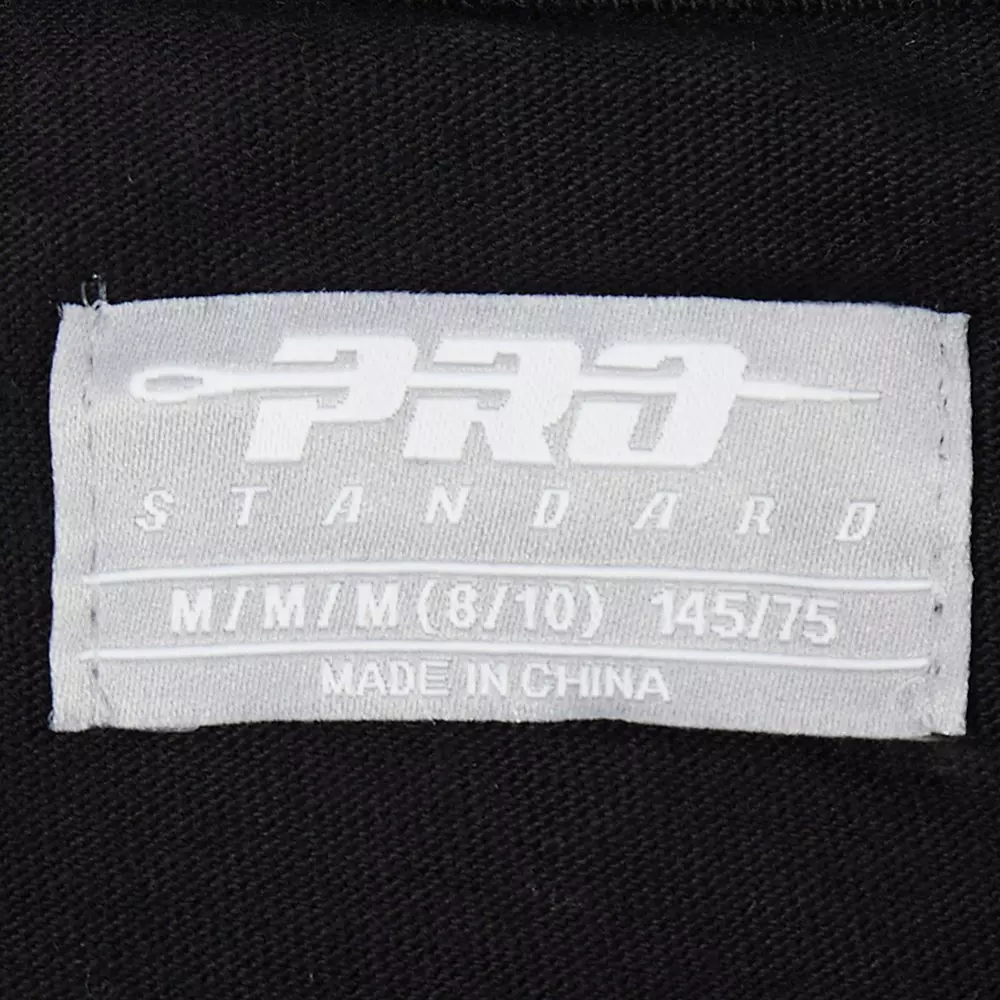 Pro Standard Big Girls' MLB Los Angeles Dodgers Classic Short Sleeve Boxy Top - Black - BLACK