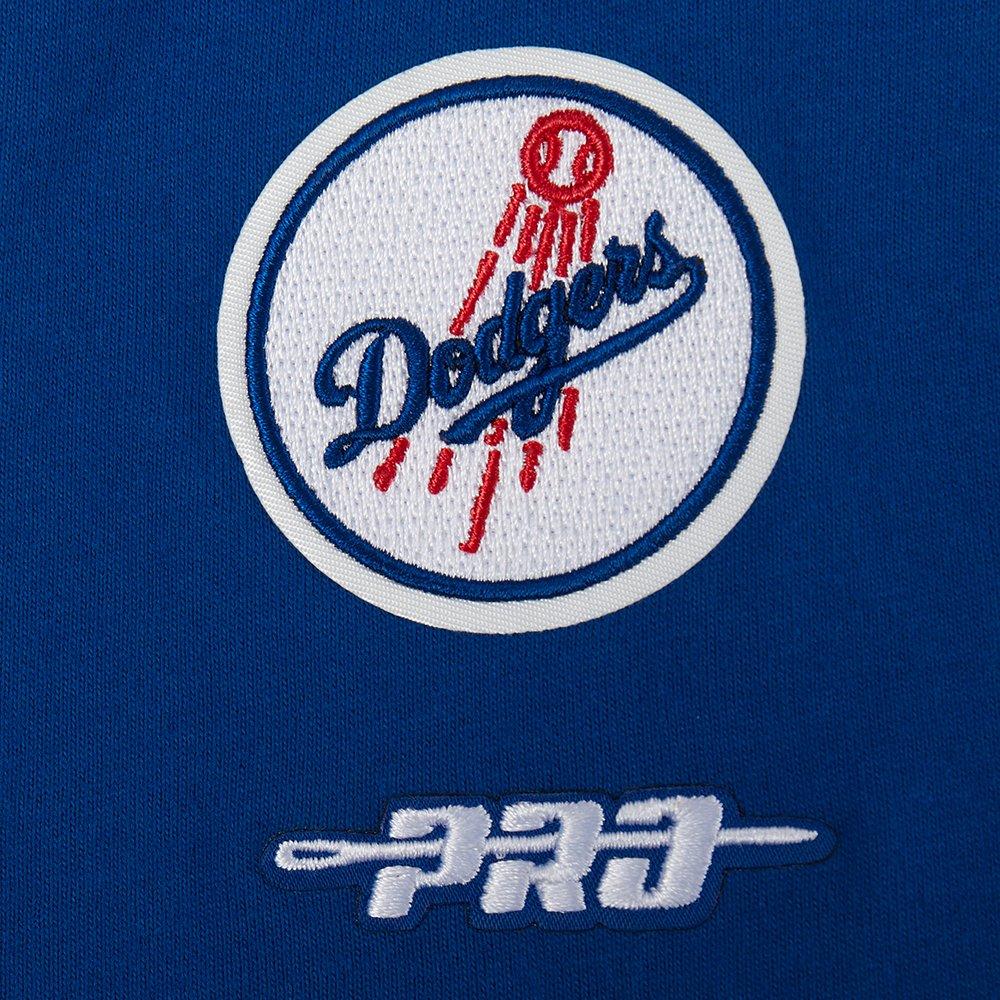 Pro Standard MLB Los Angeles Dodgers Classic Big Girls' Blue Short Sleeve Boxy Top