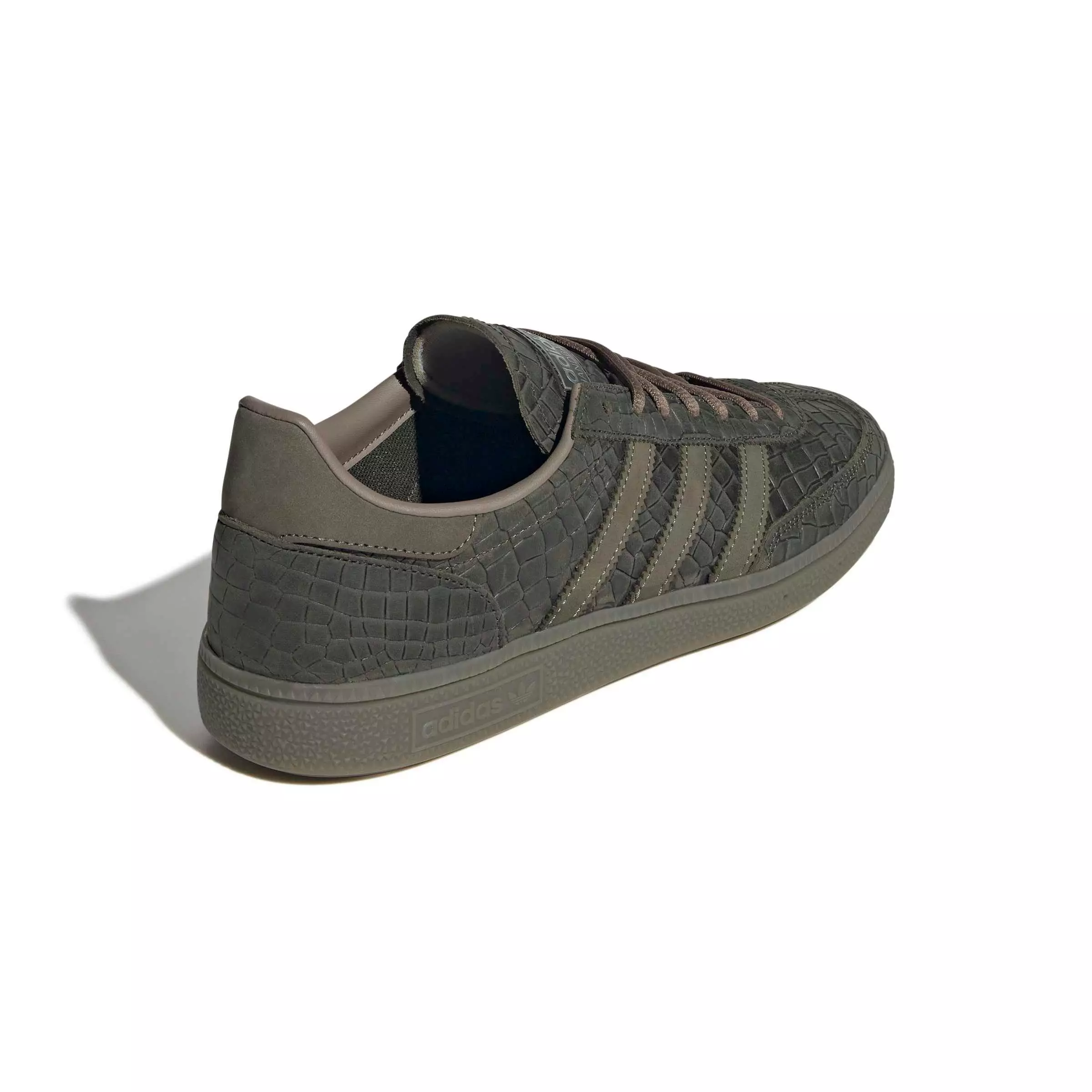 adidas Originals Handball Spezial "Night Cargo/Olive Strata/Blanch Brown" Men's Shoe - CARGO/OLIVE/BROWN