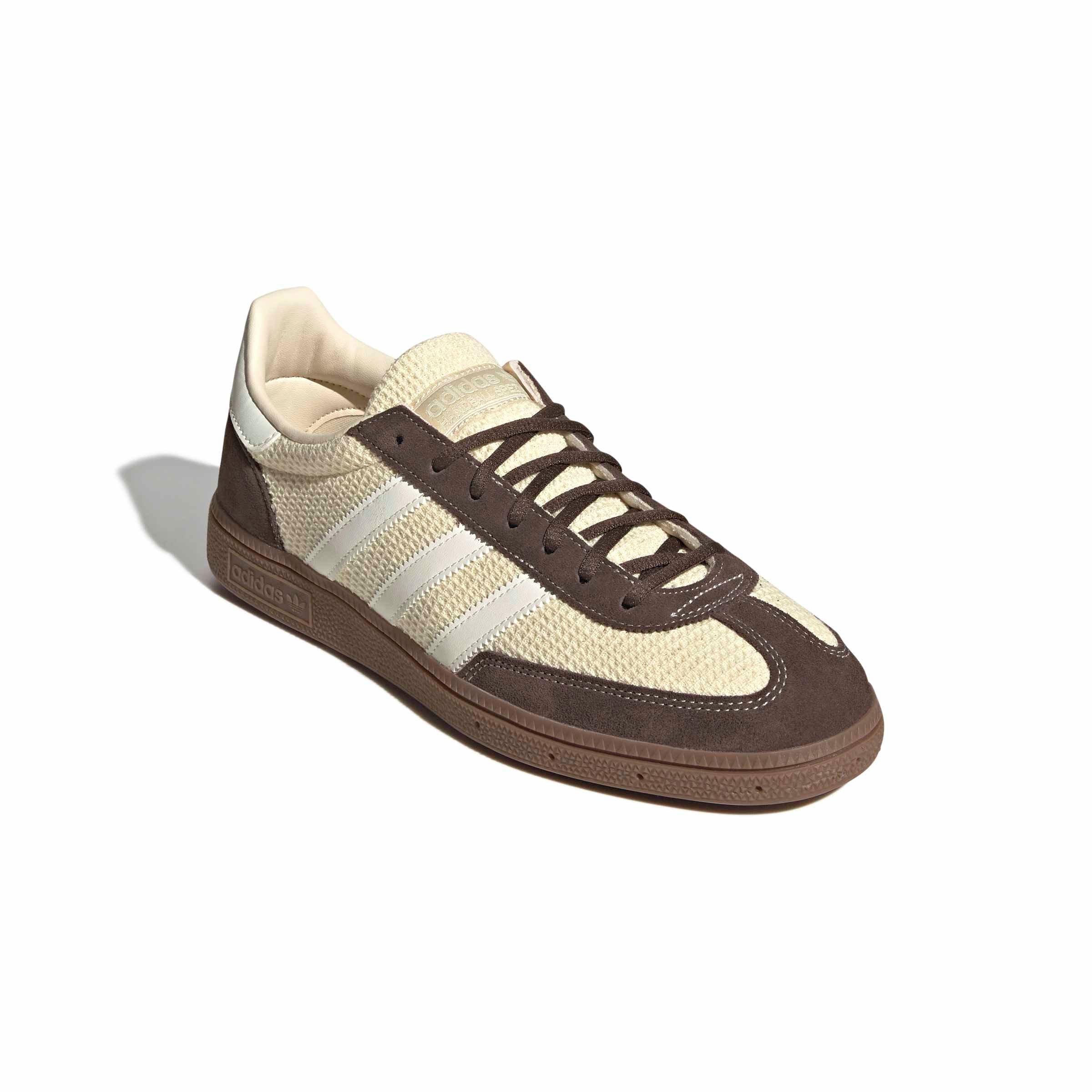 adidas Originals Handball Spezial "Warm Vanilla/Off White/Dark Brown" Men's Shoe - VANILLA/OFF WHITE/DK BROWN