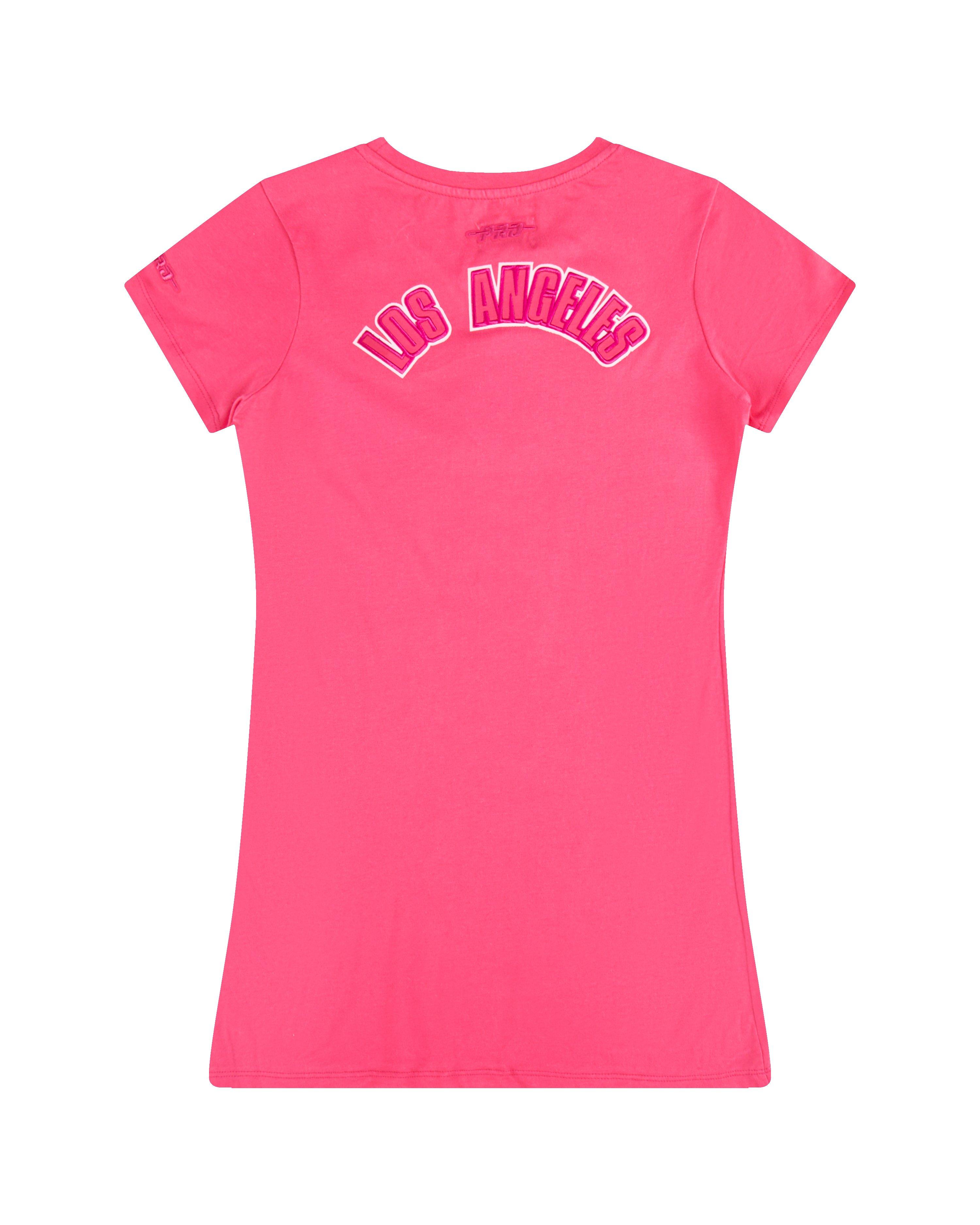 Pro Standard MLB Los Angeles Dodgers Triple Pink Big Girls' Top Dress