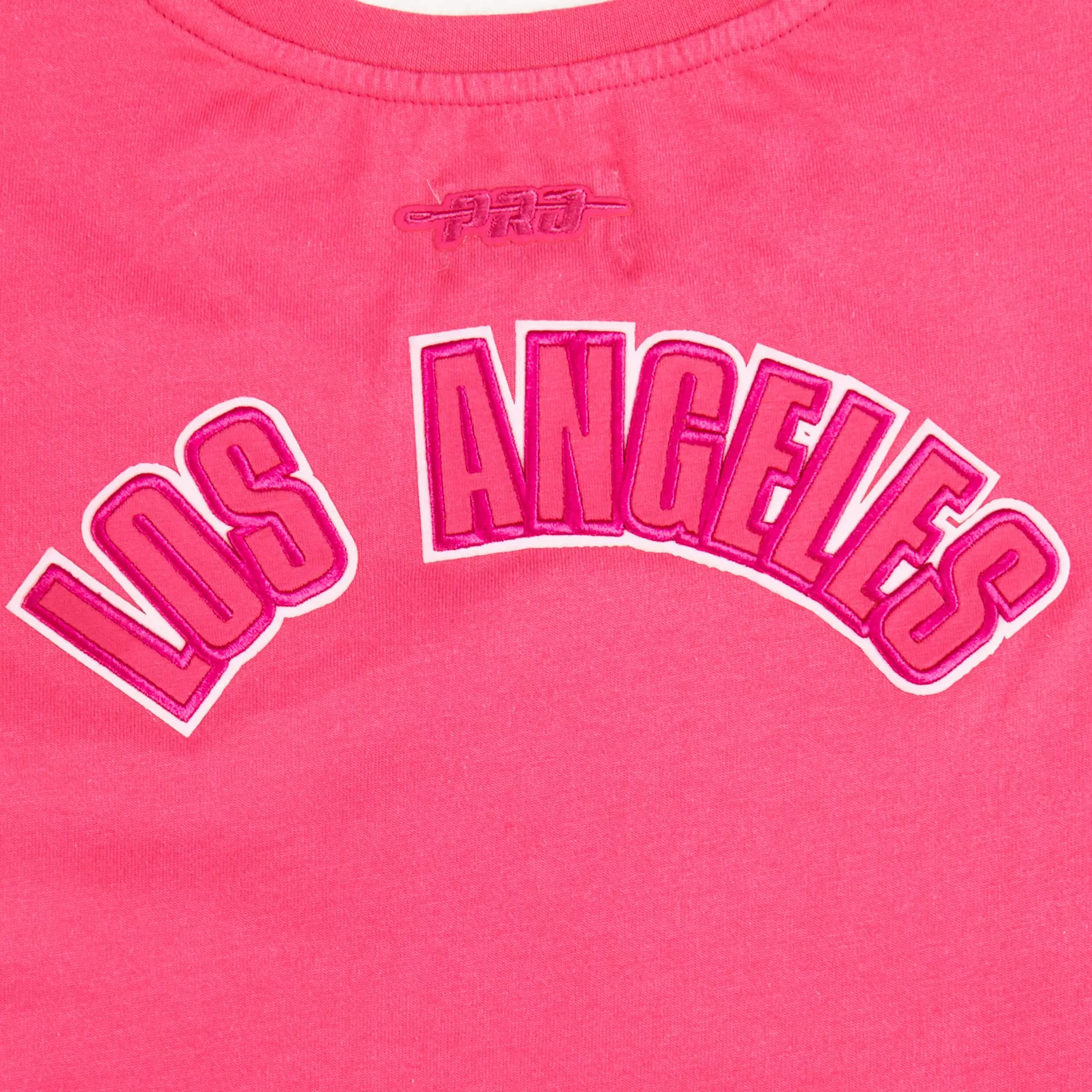 Pro Standard Big Girls' MLB Los Angeles Dodgers Triple Pink Top Dress - PINK