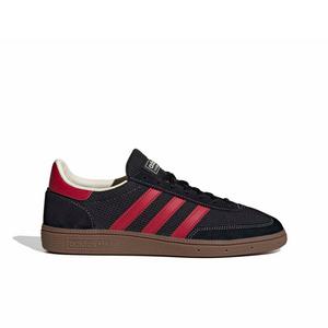 adidas Originals Handball Spezial "Core Black/Team Victory Red/Gum 5" Men's Shoe - BLACK/RED/GUM