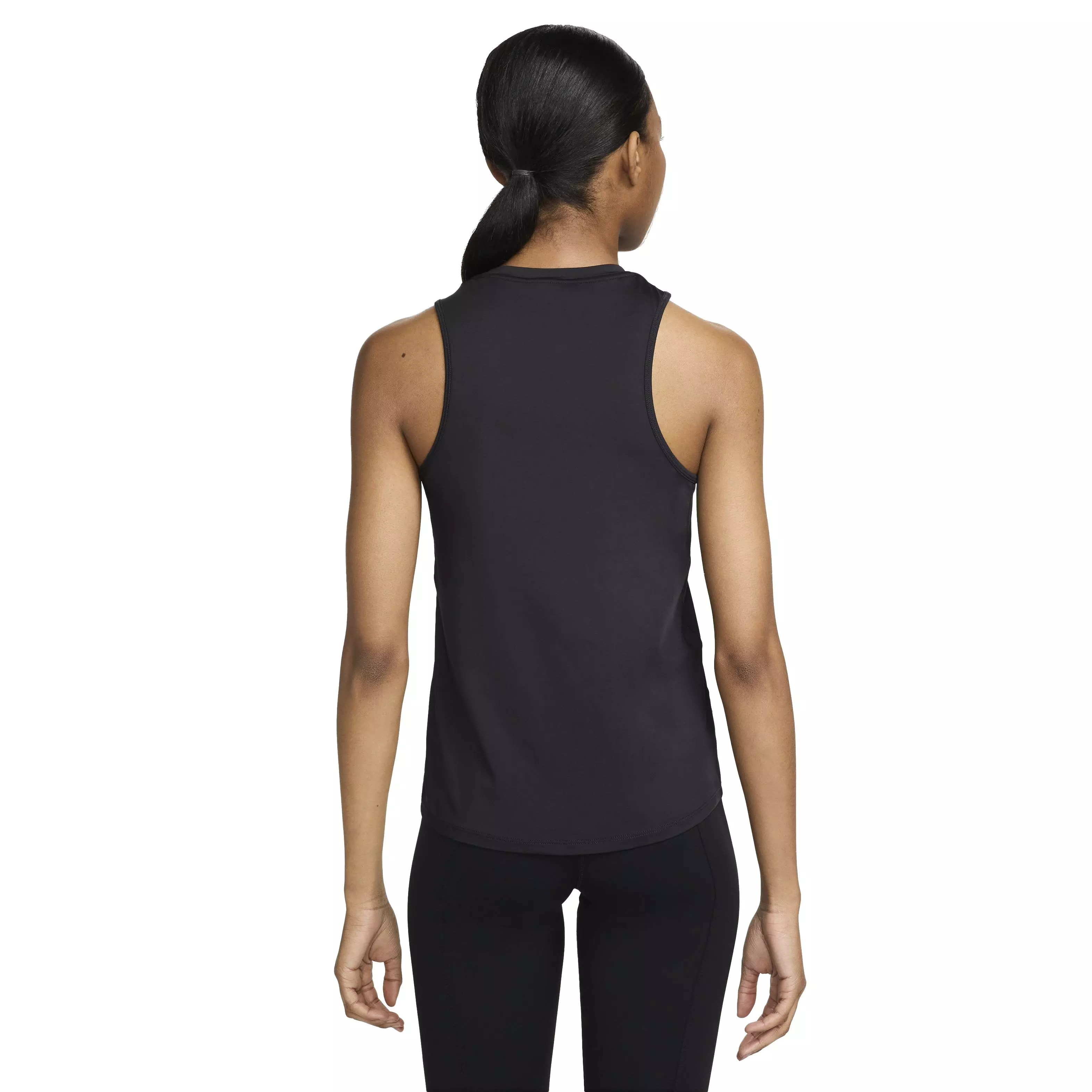 Nike Women's One Classic Dri-FIT Tank Top - Midnight Black - BLACK