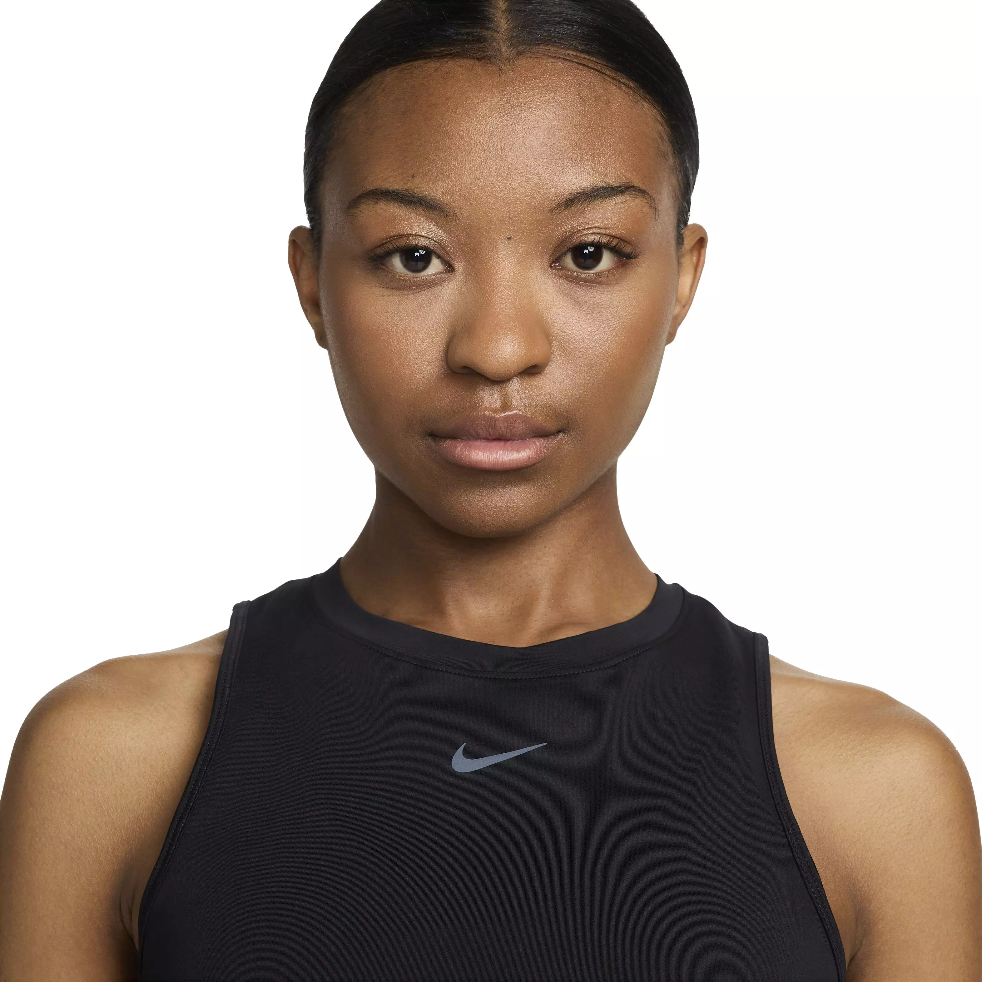Nike Women's One Classic Dri-FIT Tank Top - Midnight Black - BLACK