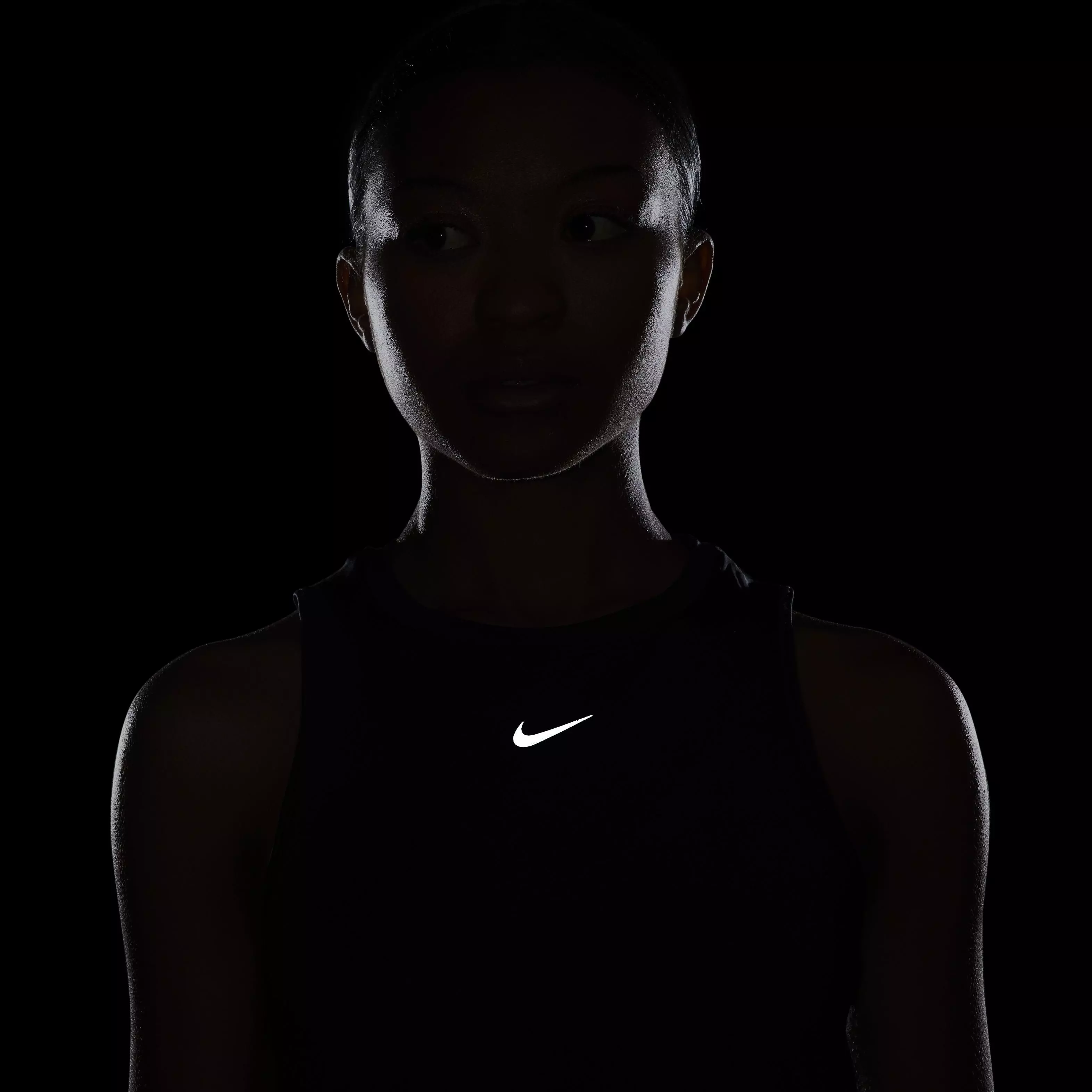 Nike Women's One Classic Dri-FIT Tank Top - Midnight Black - BLACK