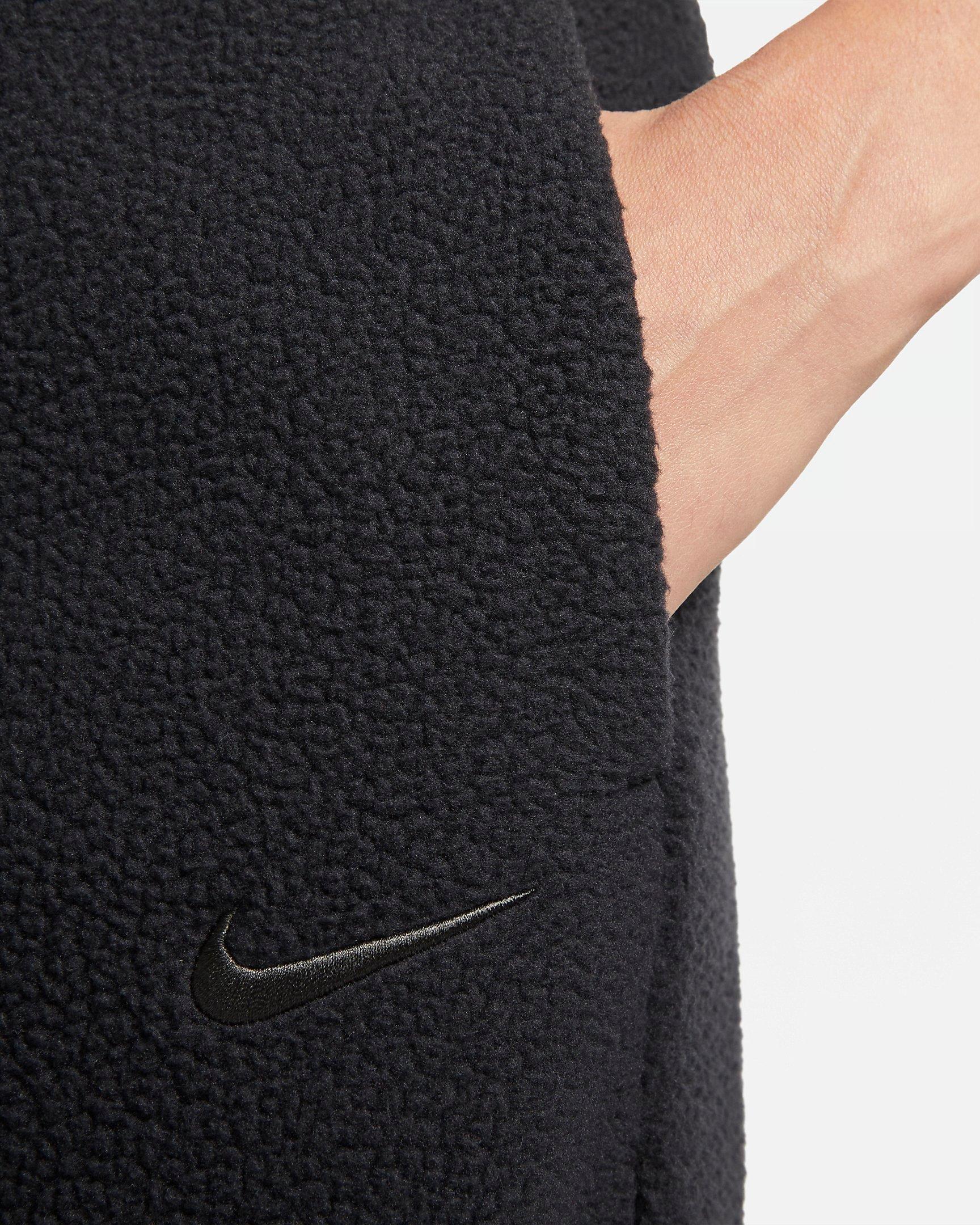 Nike Women's Sportswear Plush Pant - BLACK Thumbnail View 3