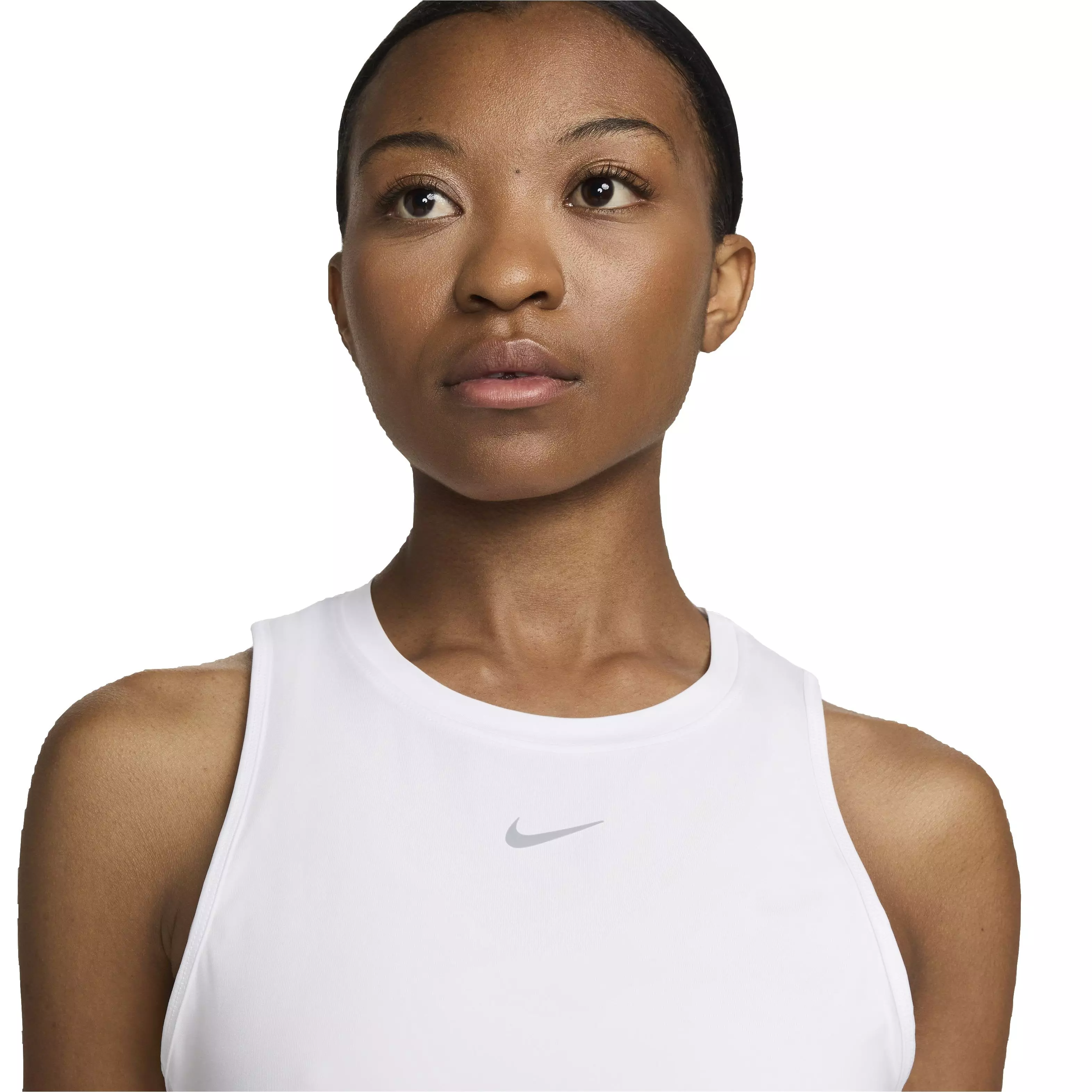Nike Women's One Classic Dri-FIT Tank Top - White - WHITE