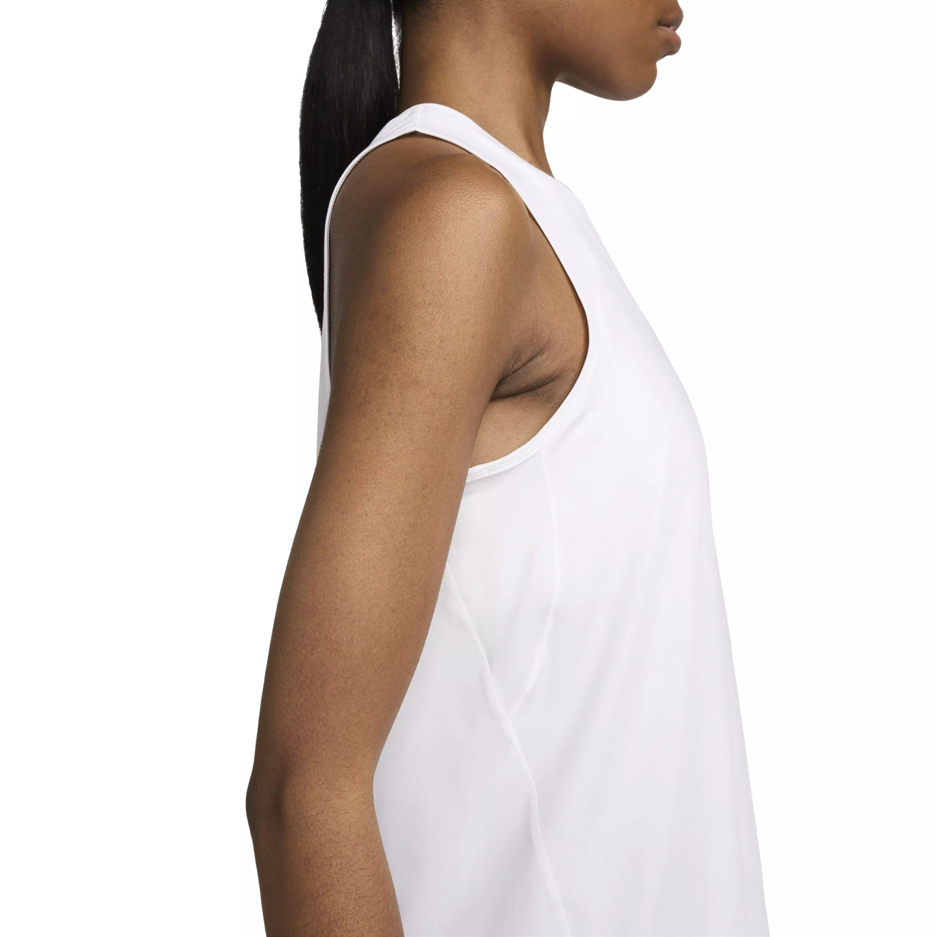 Nike Women's One Classic Dri-FIT Tank Top - White - WHITE