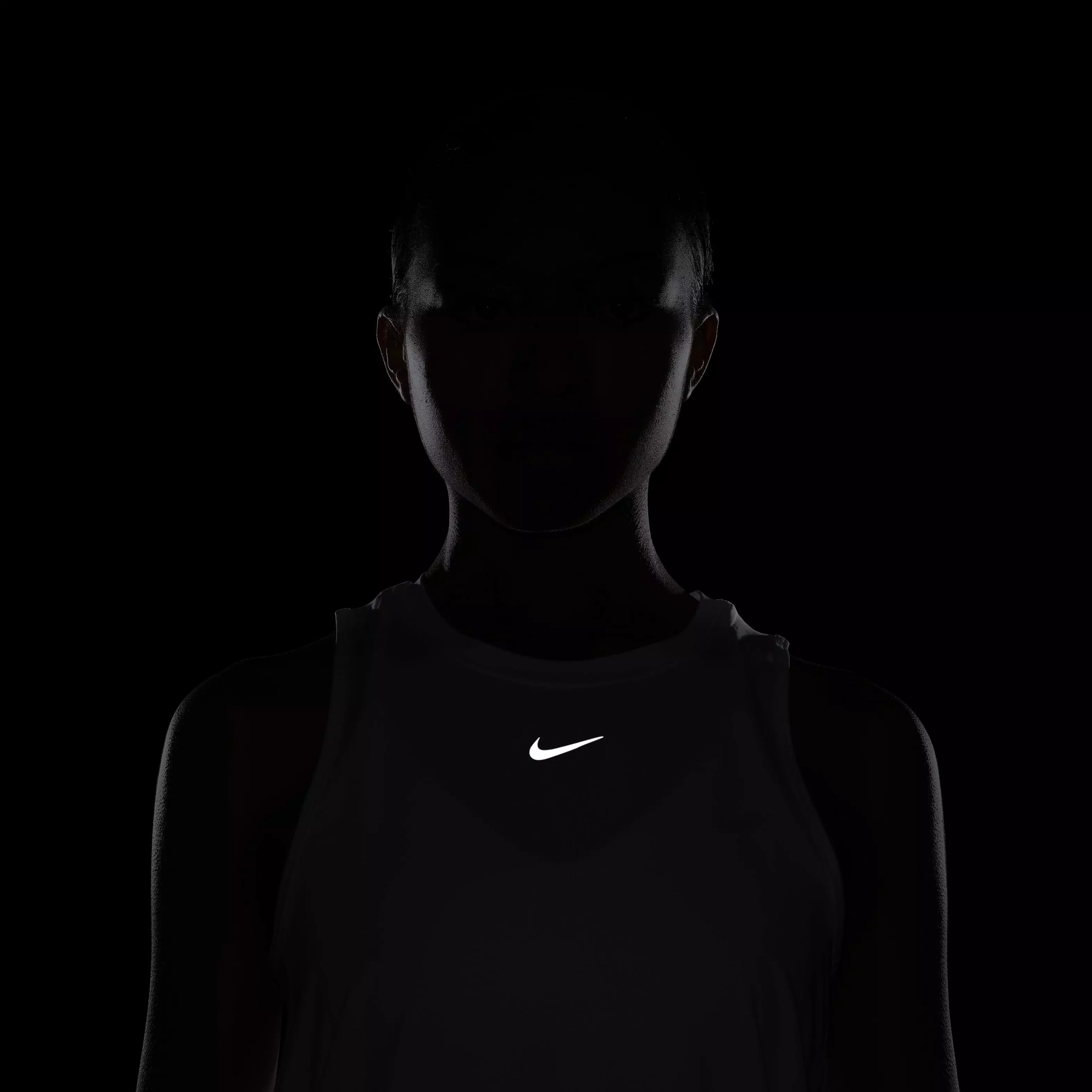 Nike Women's One Classic Dri-FIT Tank Top - White - WHITE