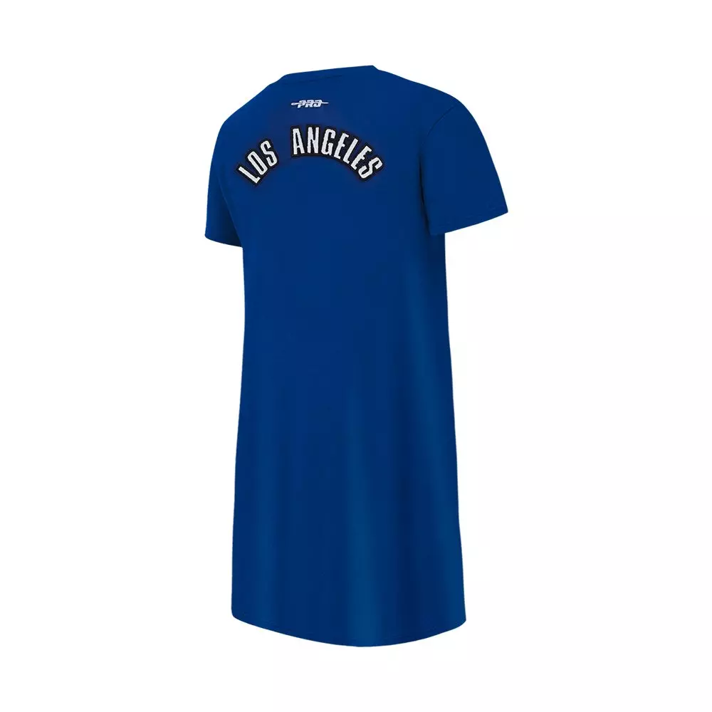 Pro Standard Big Girls' MLB Los Angeles Dodgers Classic Top Dress -Blue - BLUE