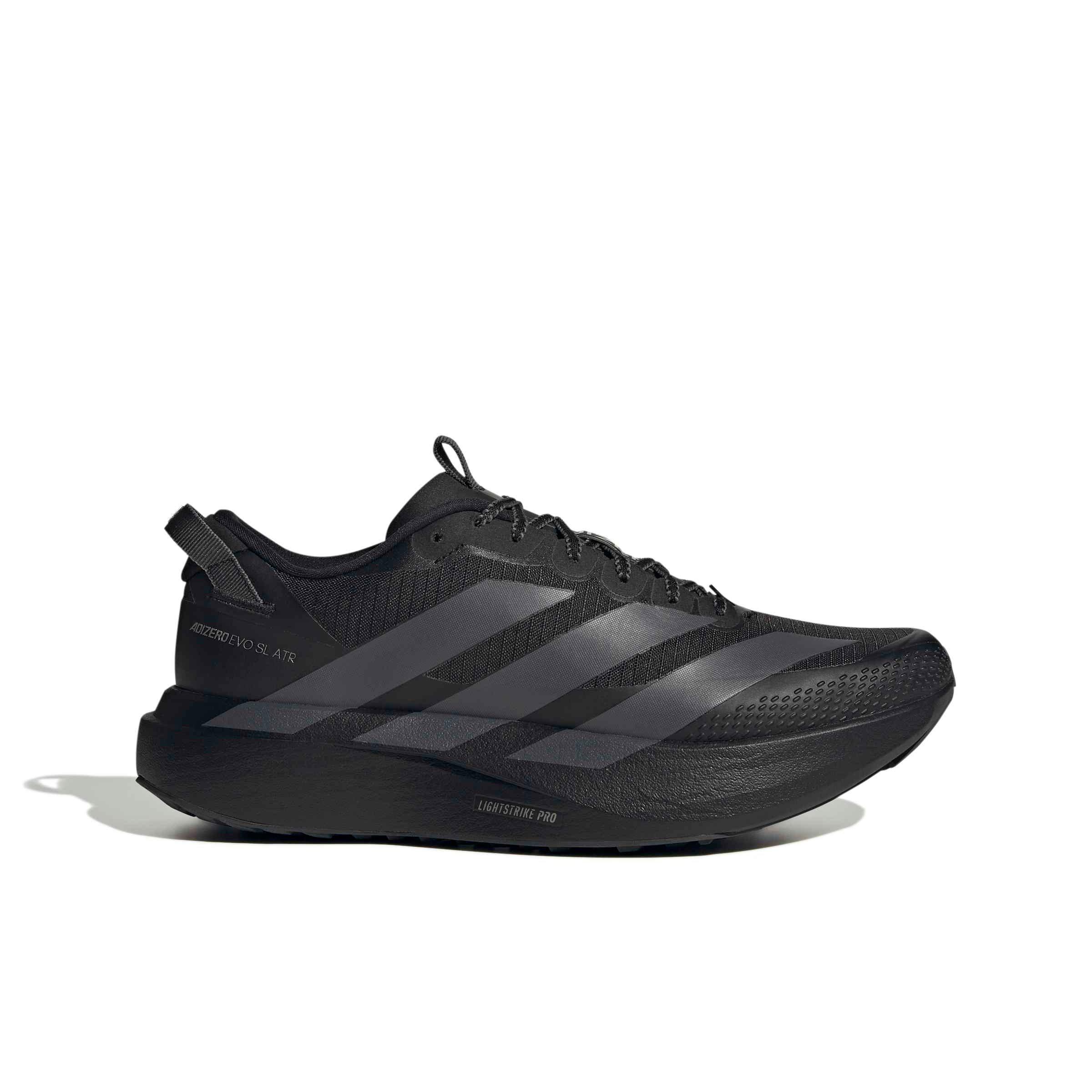 adidas Adizero EVO SL ATR "Core Black/Grey Five/Silver Metallic" Men's Running Shoe - BLACK/GREY/SILVER