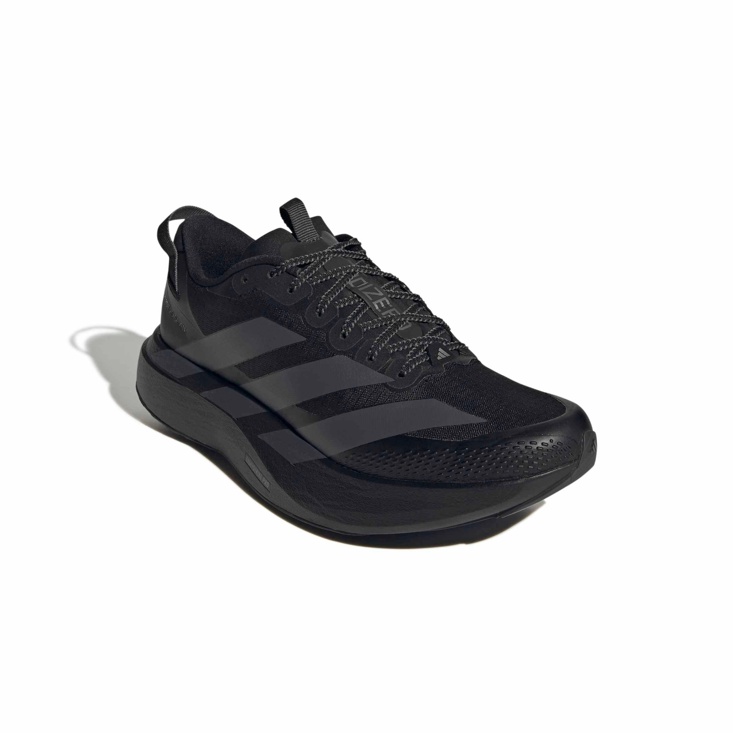 adidas Adizero EVO SL ATR "Core Black/Grey Five/Silver Metallic" Men's Running Shoe - BLACK/GREY/SILVER