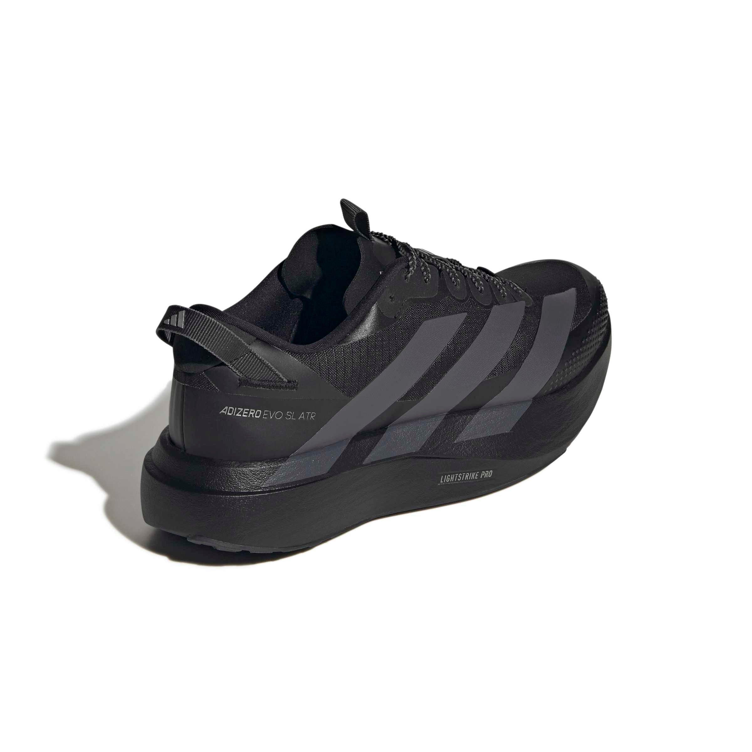 adidas Adizero EVO SL ATR "Core Black/Grey Five/Silver Metallic" Men's Running Shoe - BLACK/GREY/SILVER