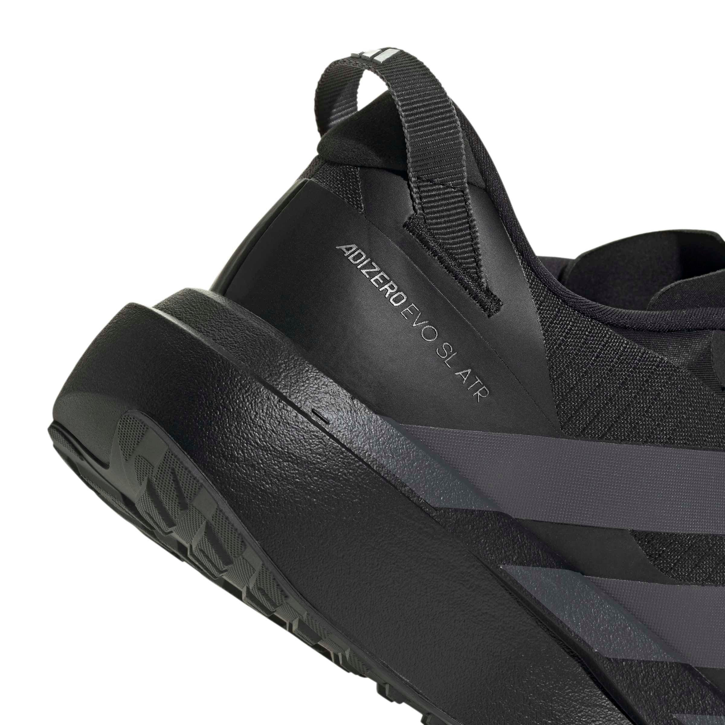 adidas Adizero EVO SL ATR "Core Black/Grey Five/Silver Metallic" Men's Running Shoe - BLACK/GREY/SILVER