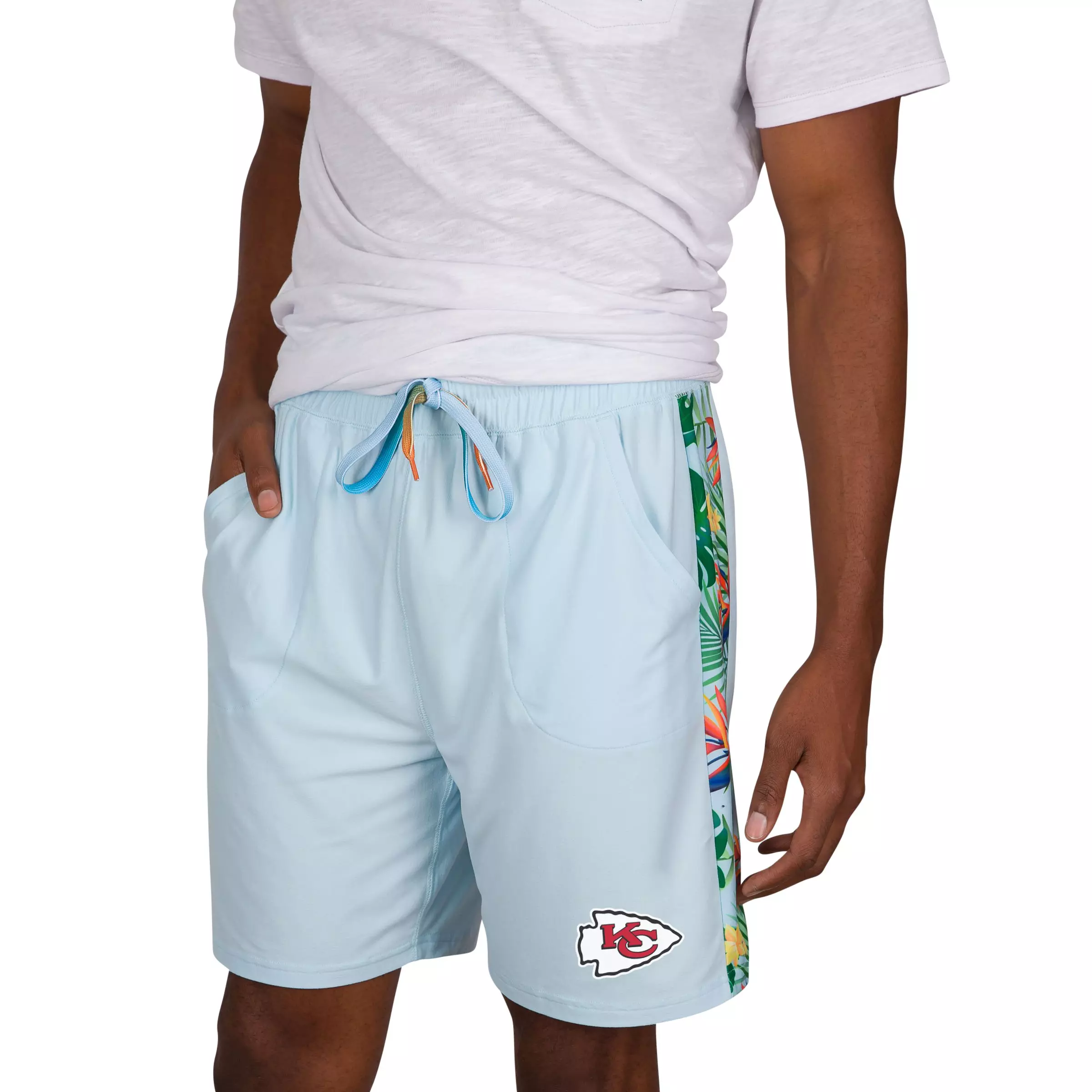 College Sports Men's Curate Kansas City Chiefs Knit Shorts - MULTI-COLOR