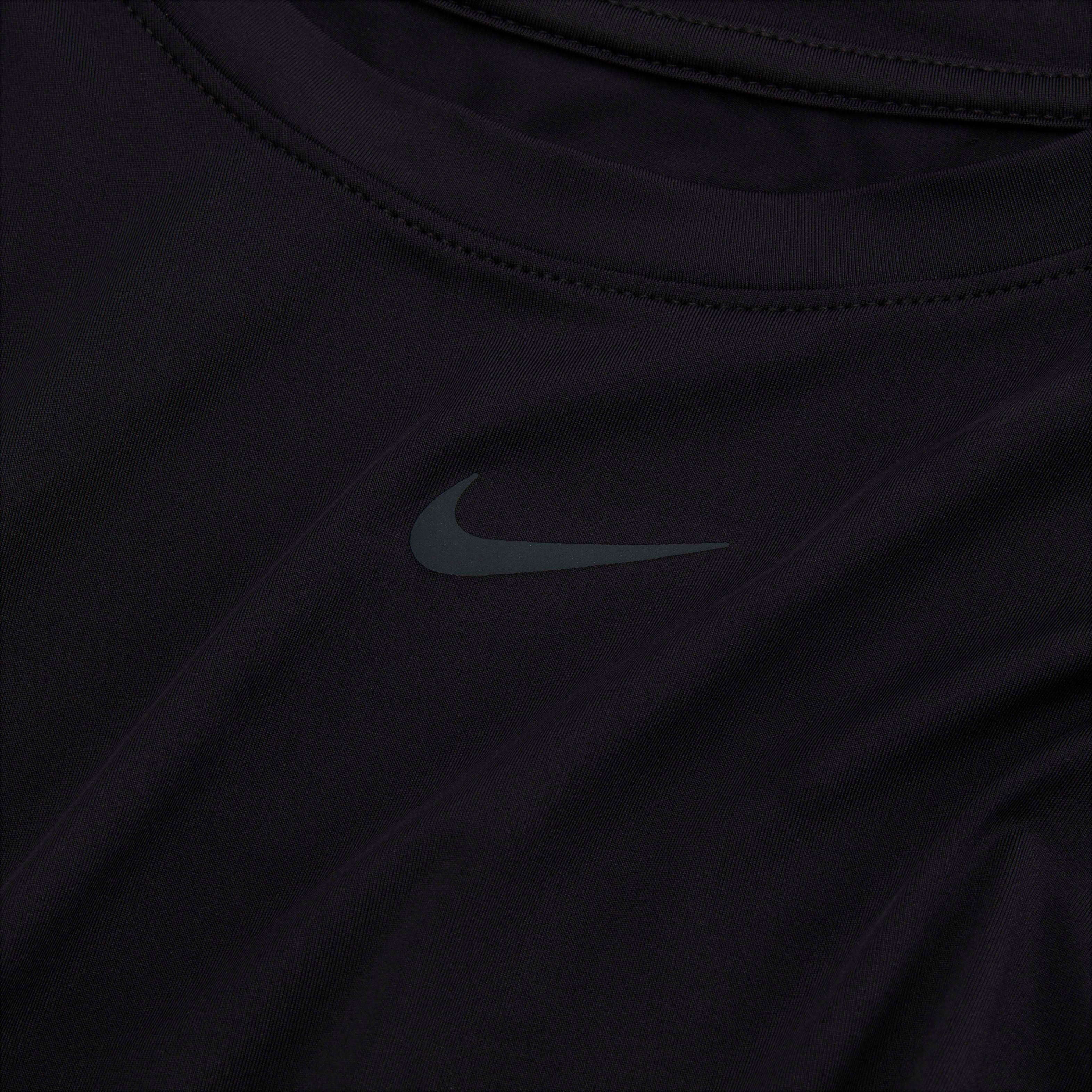 Nike Women's One Classic Dri-FIT Tank - Black - BLACK Thumbnail View 6