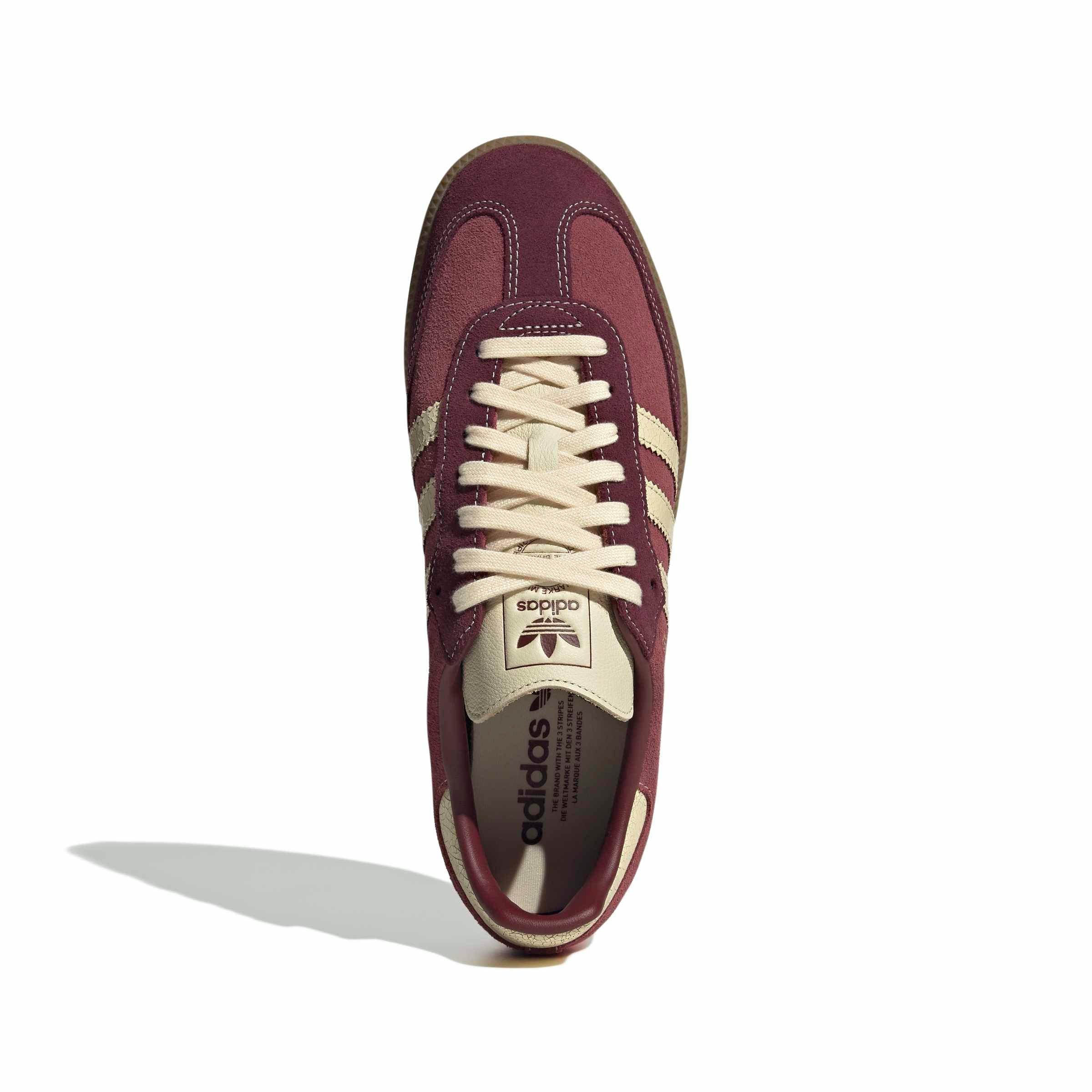 adidas Originals Samba OG "Shadow Red/Warm Vanilla/Gum 4" Men's Shoe - RED/VANILLA/GUM