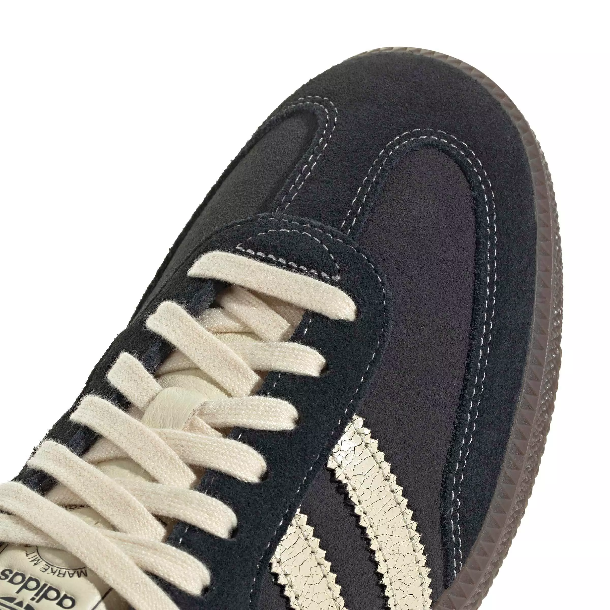 adidas Originals Samba OG "Carbon/Warm Vanilla/Gum 5" Men's Shoe - CARBON/VANILLA/GUM